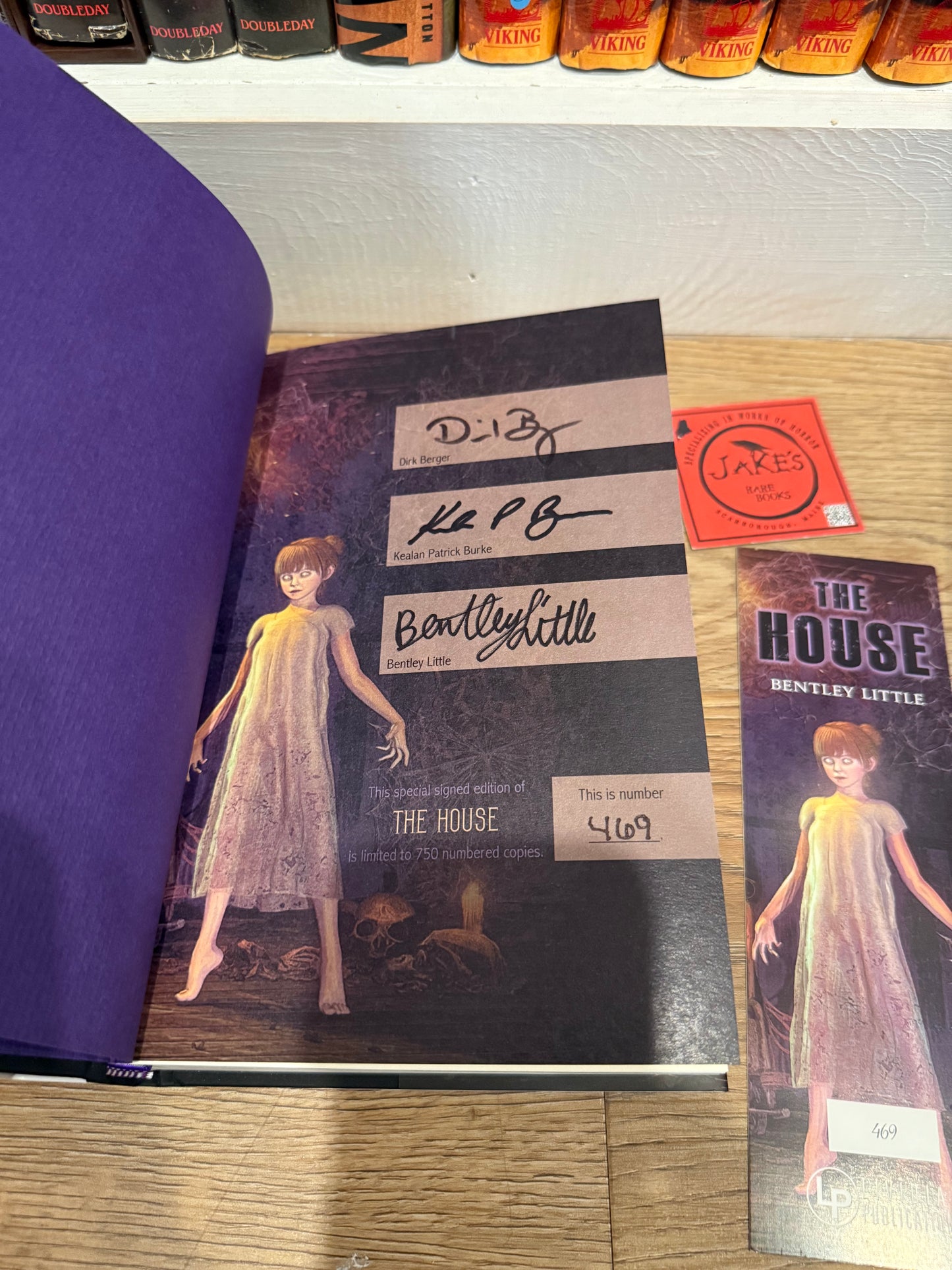 Bentley Little, The House, Signed/Limited Edition, Lividian Press