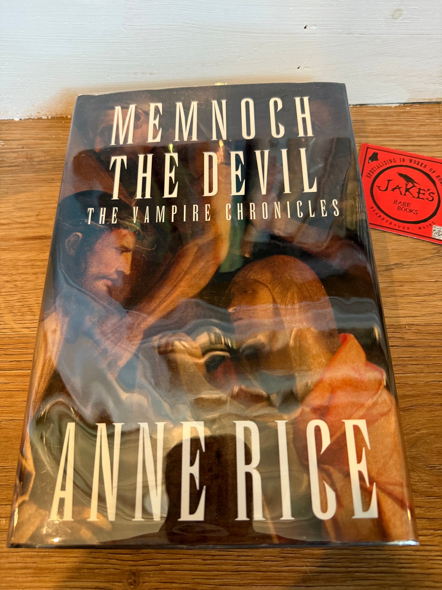 Anne Rice, Memnoch the Devil, INSCRIBED First Edition, Knopf Publishing