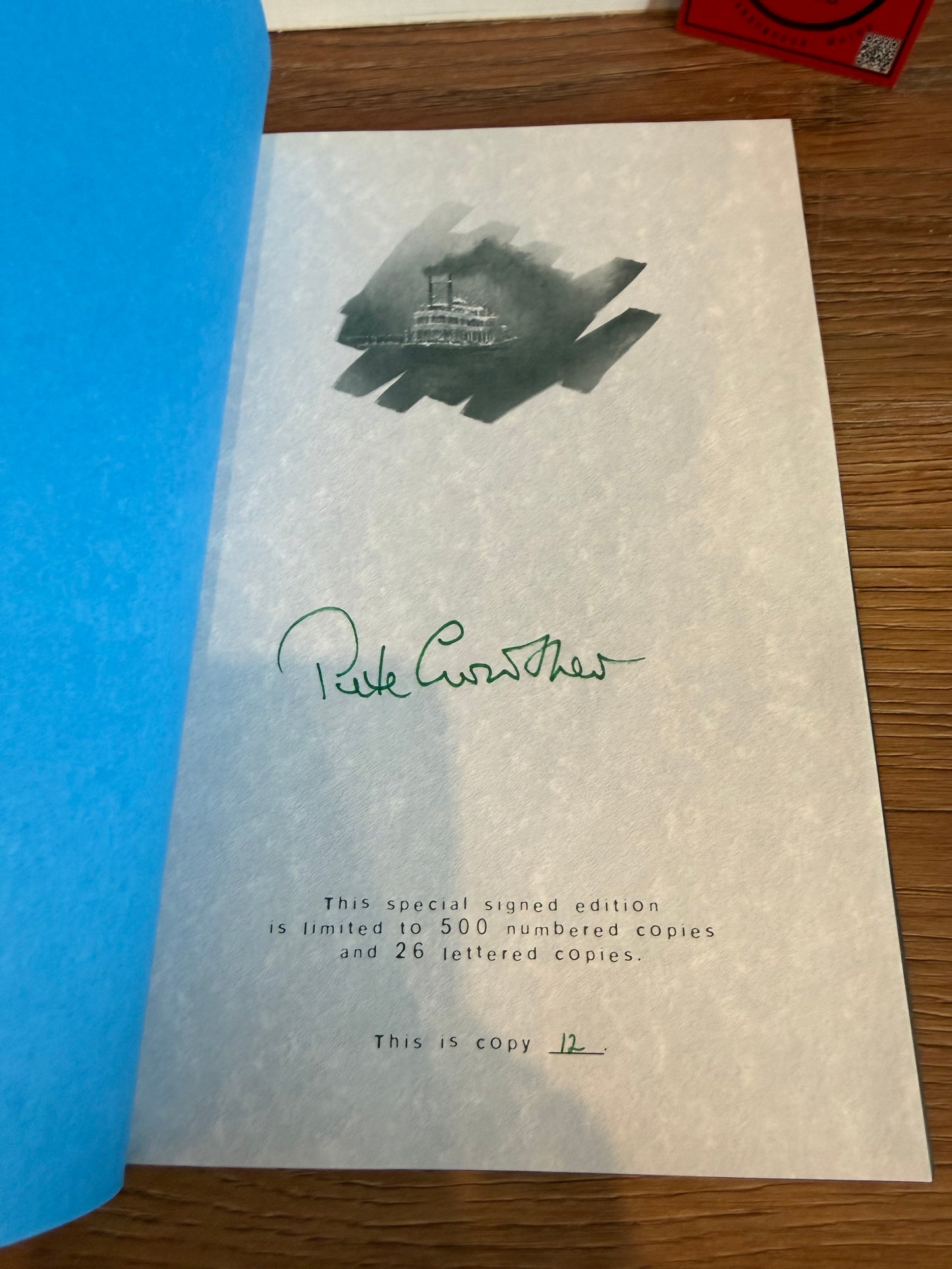 Peter Crowther, Songs of Leaving, Signed Limited #12, Subterranean Press