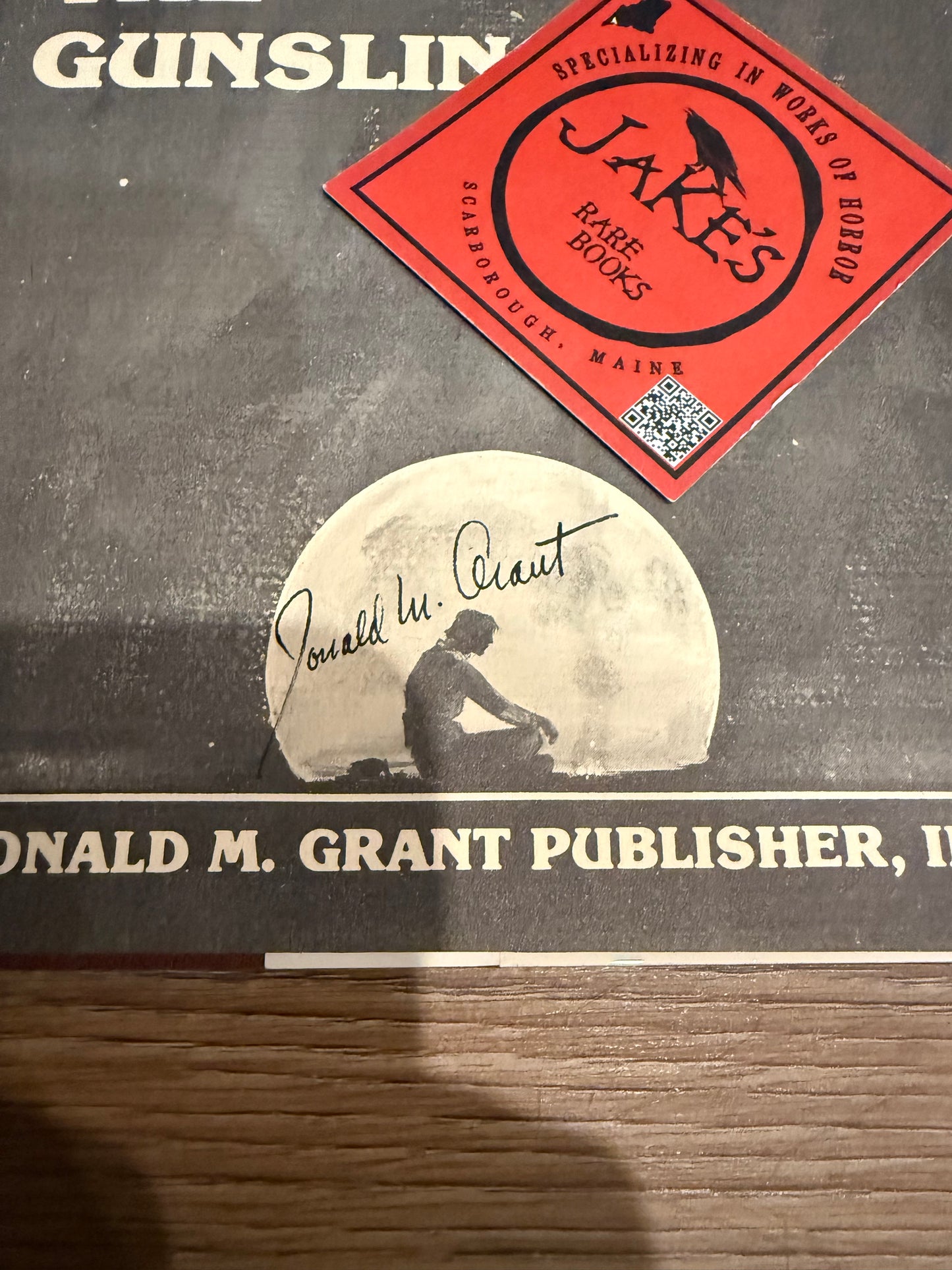 Stephen King, The Gunslinger, First Edition, SIGNED by Donald M. Grant