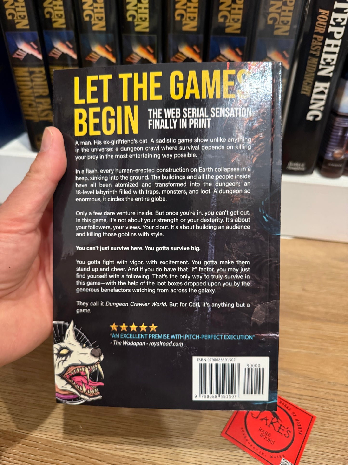 Matt Dinniman, Dungeon Crawler Carl, First Edition, Dandy House