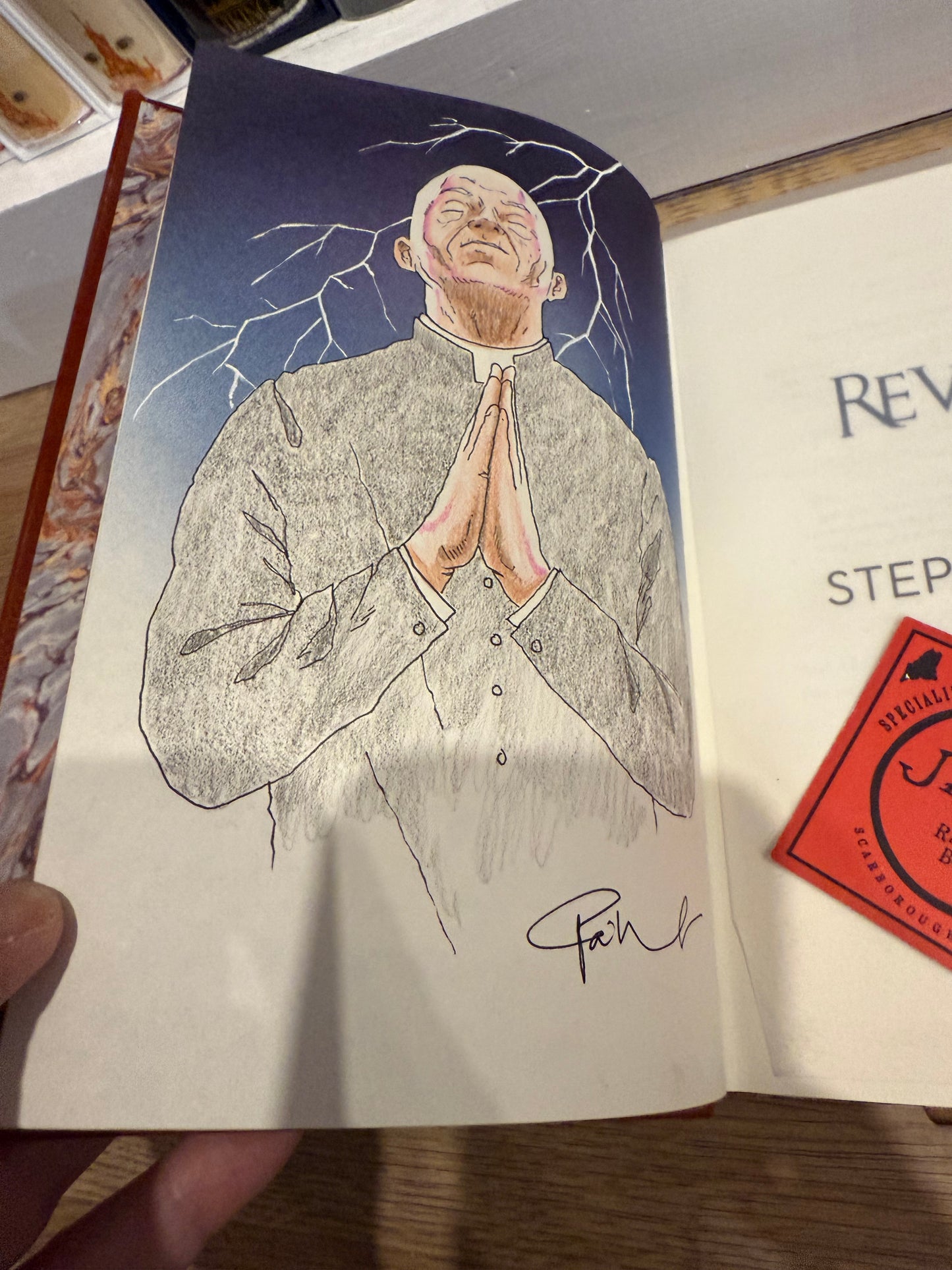 Stephen King, Revival, Full Page Remarque, Lividian Press