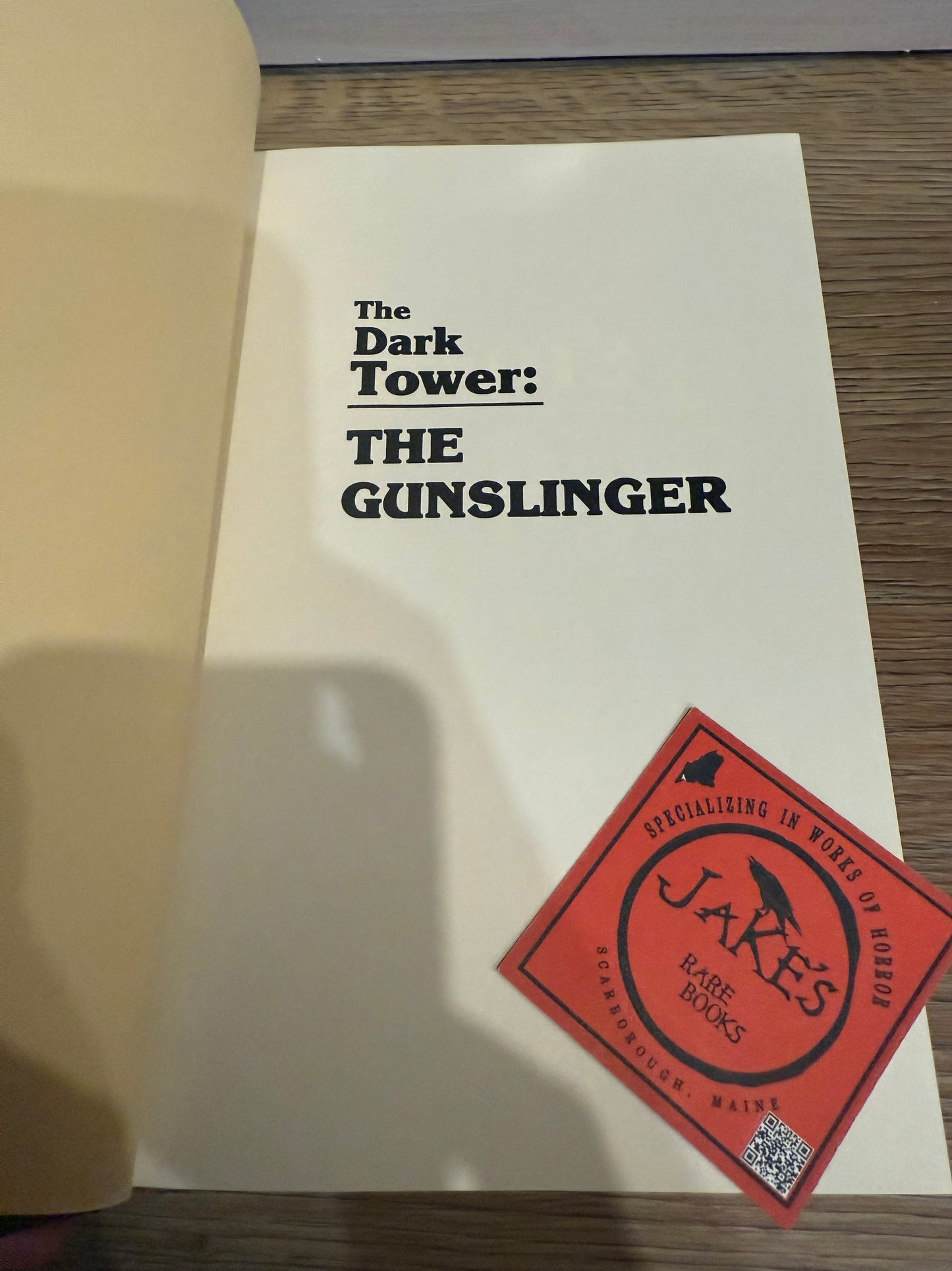 Stephen King, The Gunslinger, Second Edition, INSCRIBED, Grant Publishing