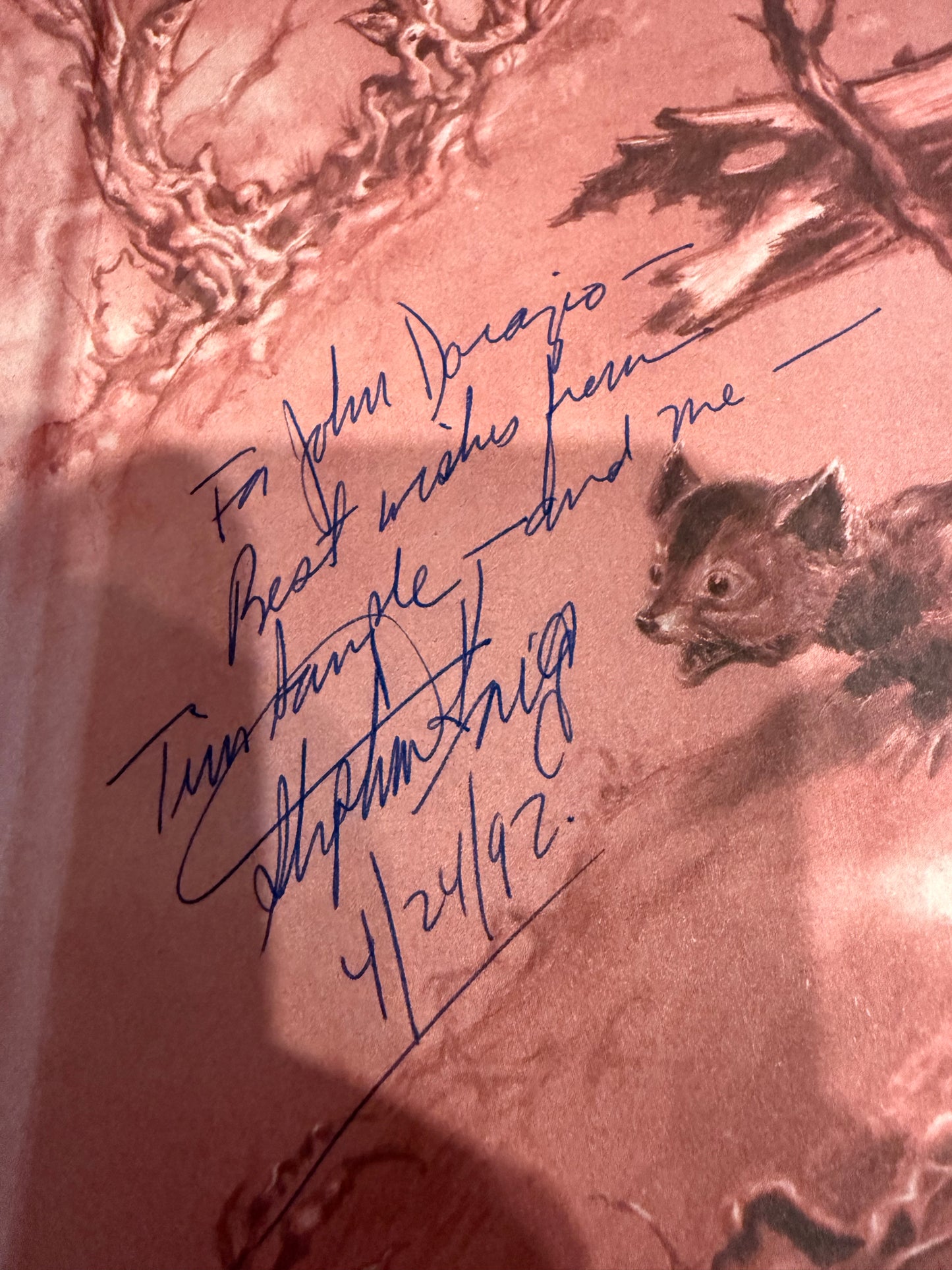 Stephen King, Wastelands First Edition INSCRIBED, Grant Publishing