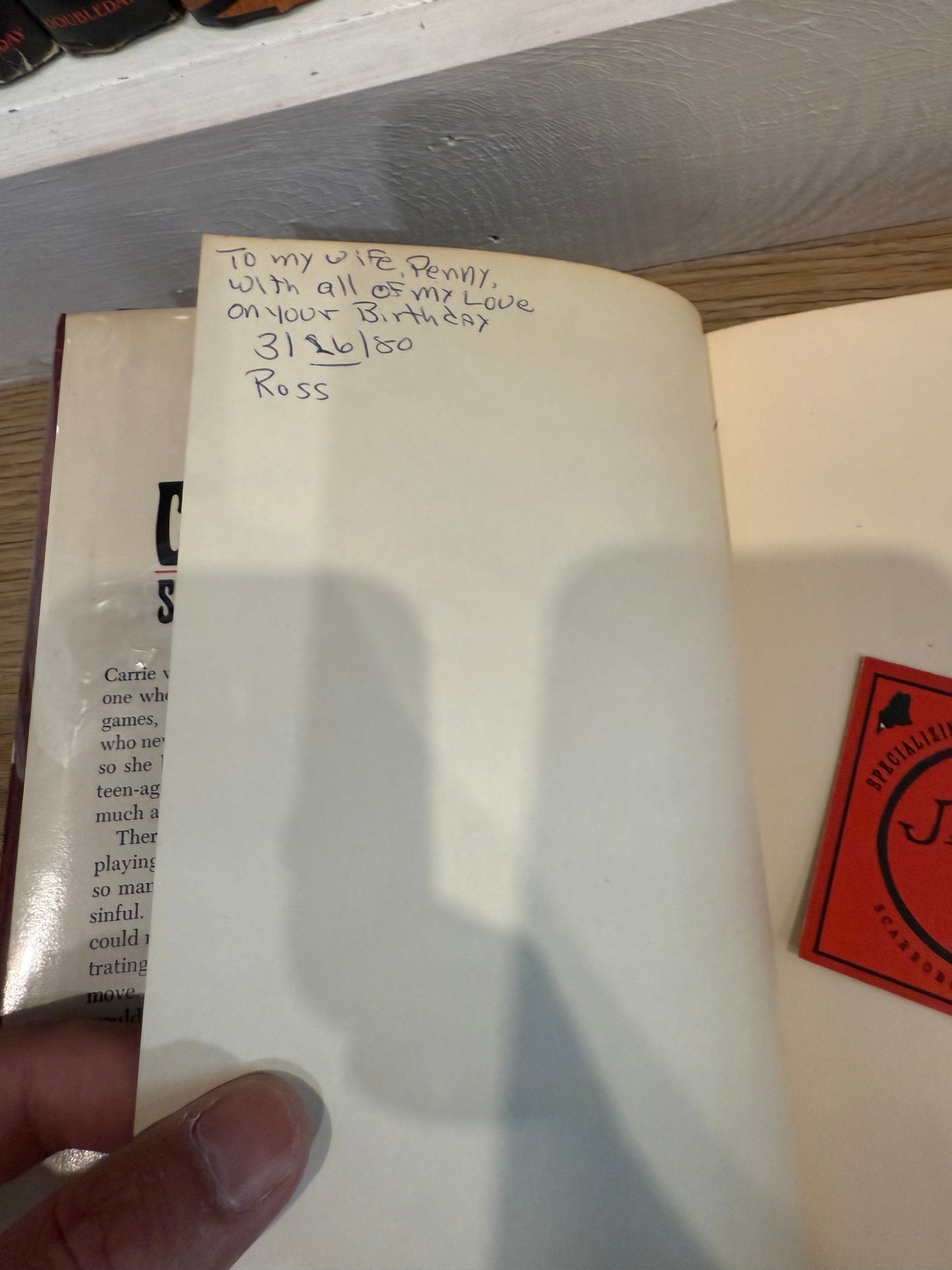 Stephen King, Carrie, First Edition, Doubleday Publishing