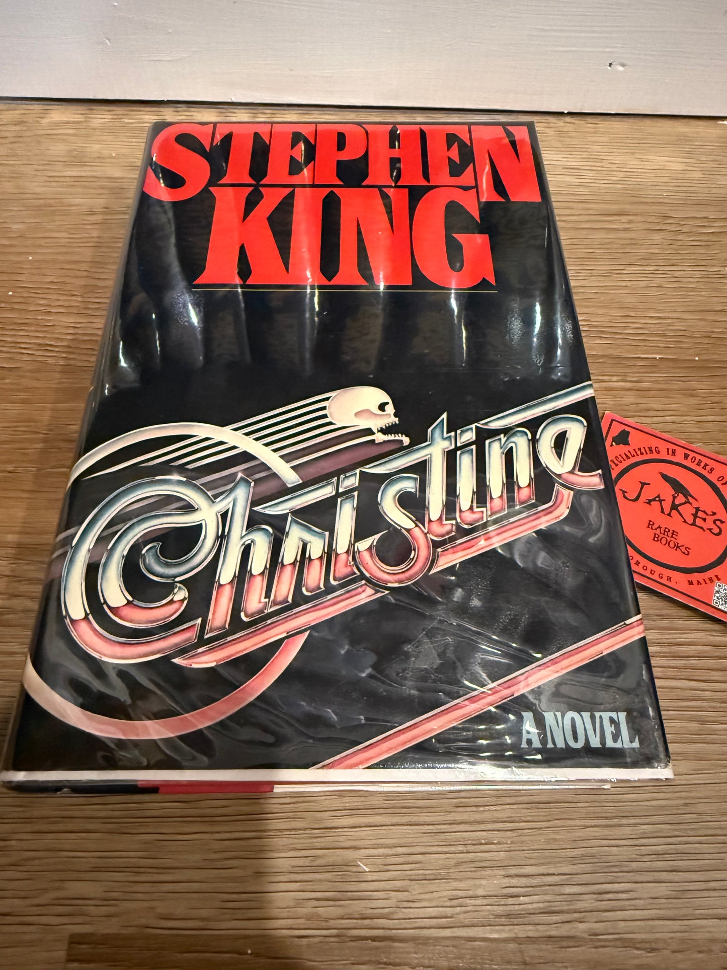 Stephen King, Christine, First Edition, Viking Publishing