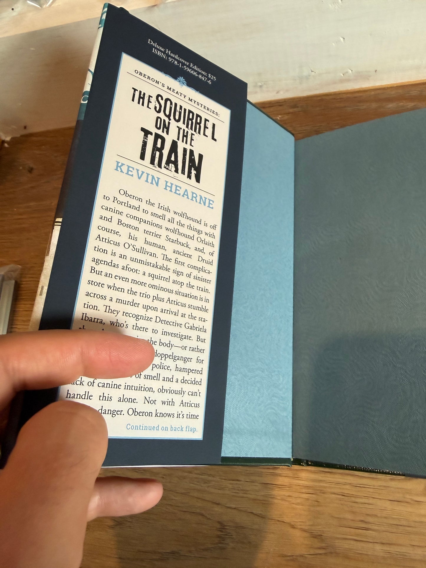 Kevin Hearne, The Squirrel on the Train, Signed Limited #12, Subterranean Press