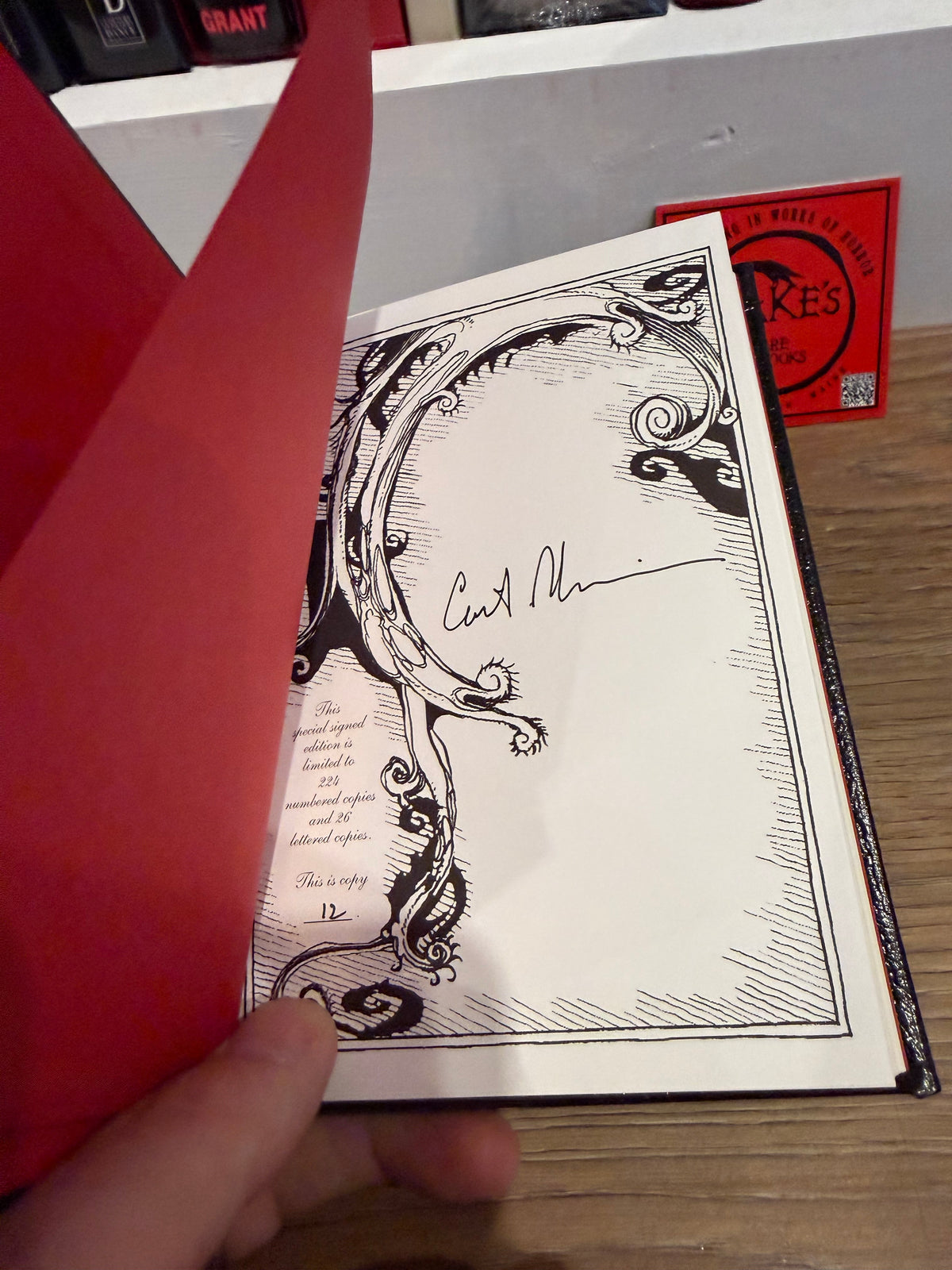 Caitlin R. Kiernan, Frog Toes and Tentacles, Signed Limited #12, Subterranean Press