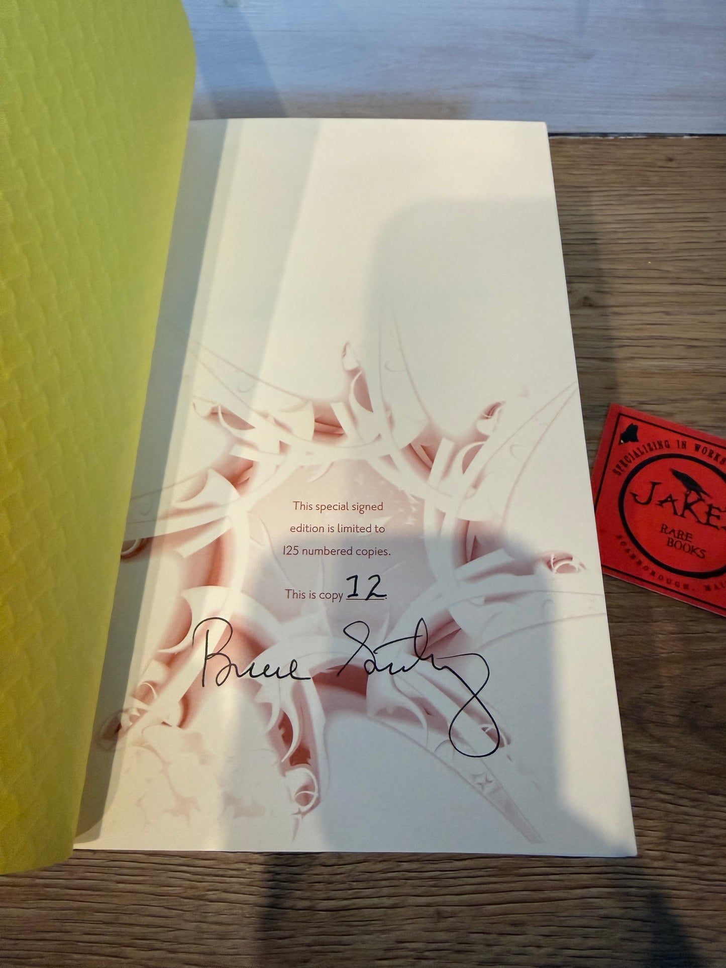 Bruce Sterling, Ascendancies, Signed/Limited #12, Subterranean Press