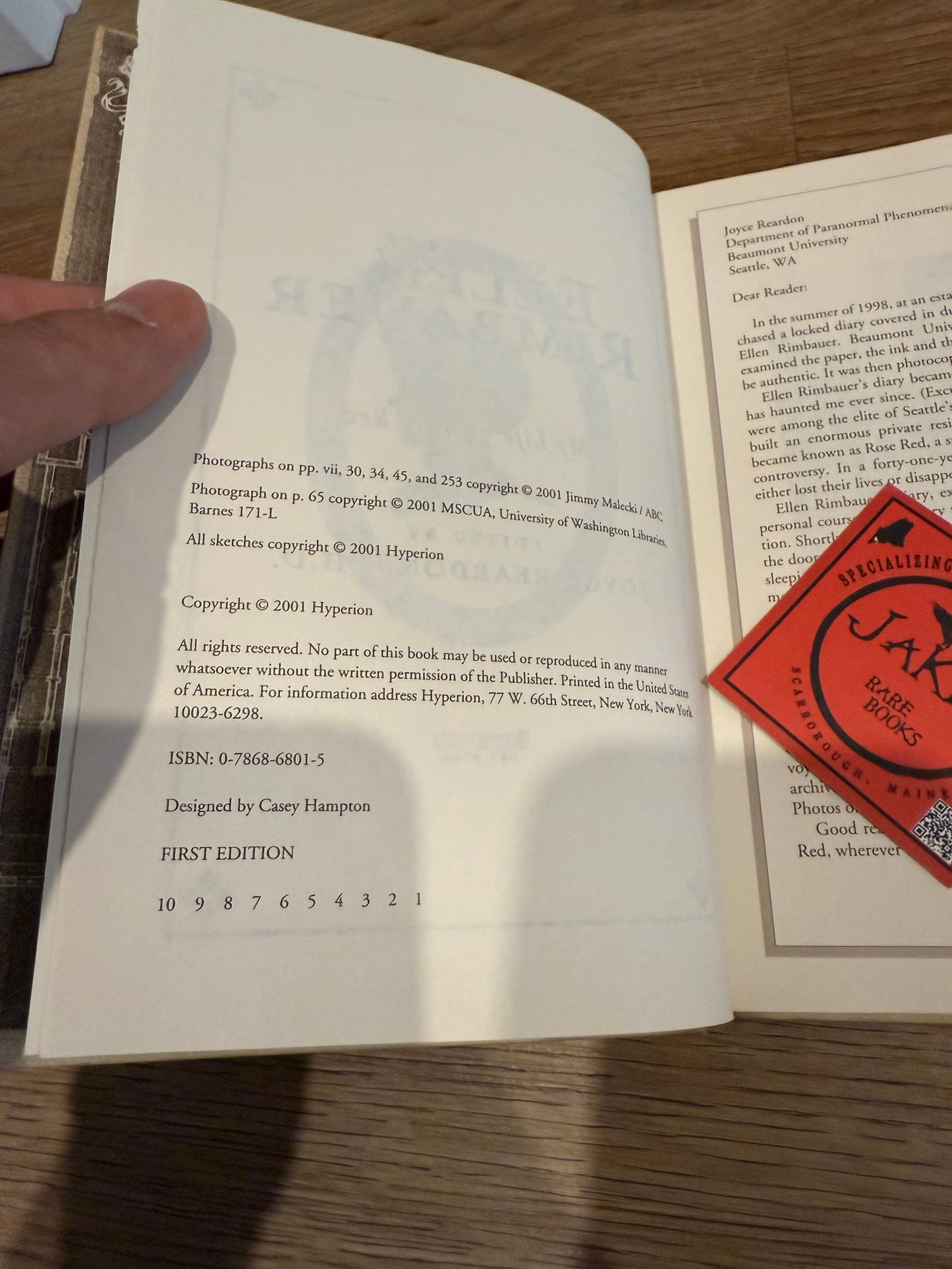 The Diary of Ellen Rimbauer, Stephen King’s Rose Red