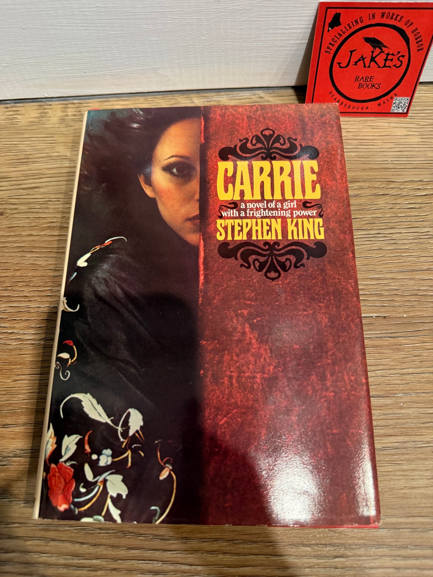 Stephen King, Carrie, Book Club Edition, Doubleday Publishing