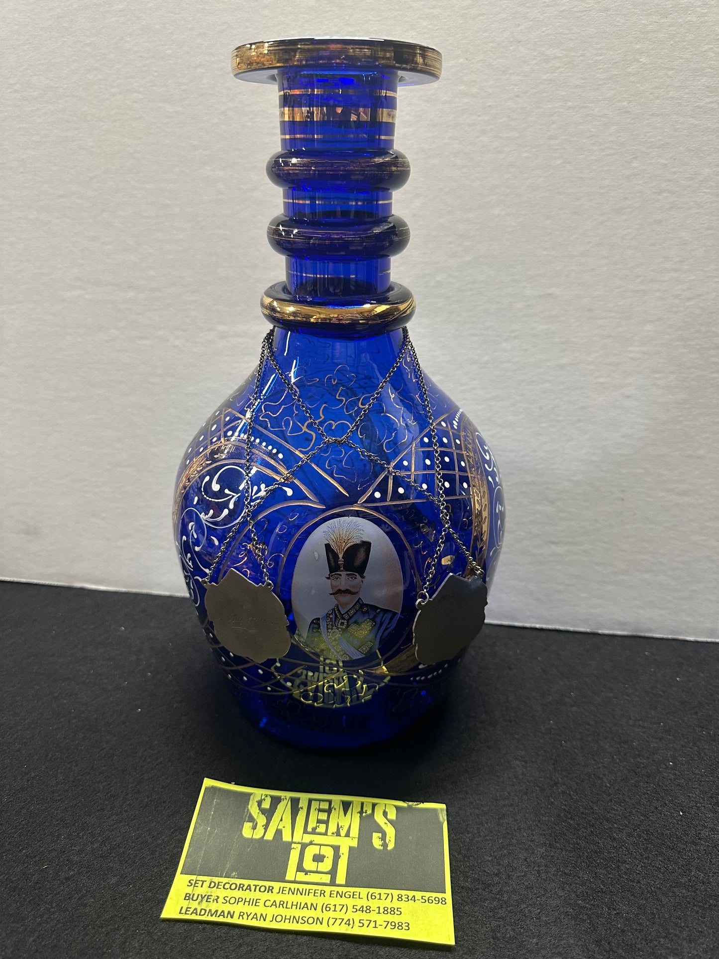 Stephen King, Salem’s Lot, Screen Used Antique Blue Vase