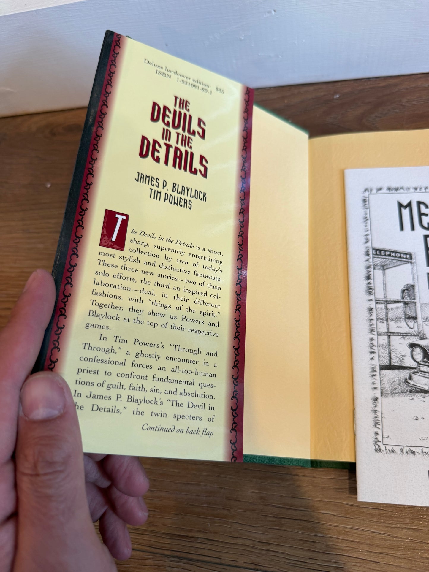 James Blaylock/Tim Powers, The Devil’s in the Details, Signed Limited #12, Subterranean Press