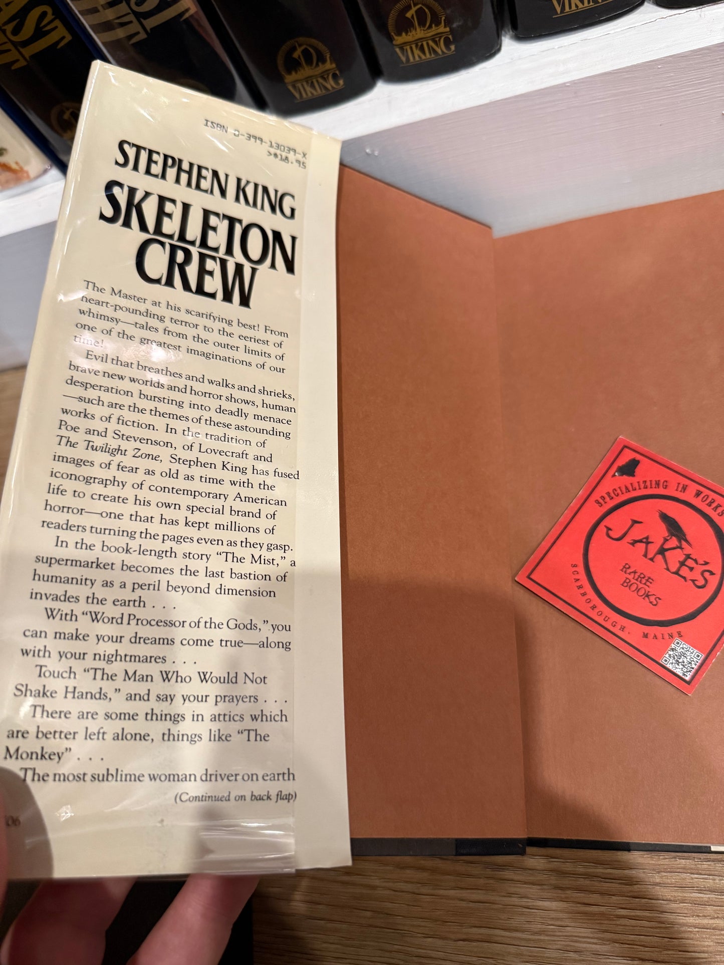 Stephen King, Skeleton Crew, First Edition, Putnam Publishing