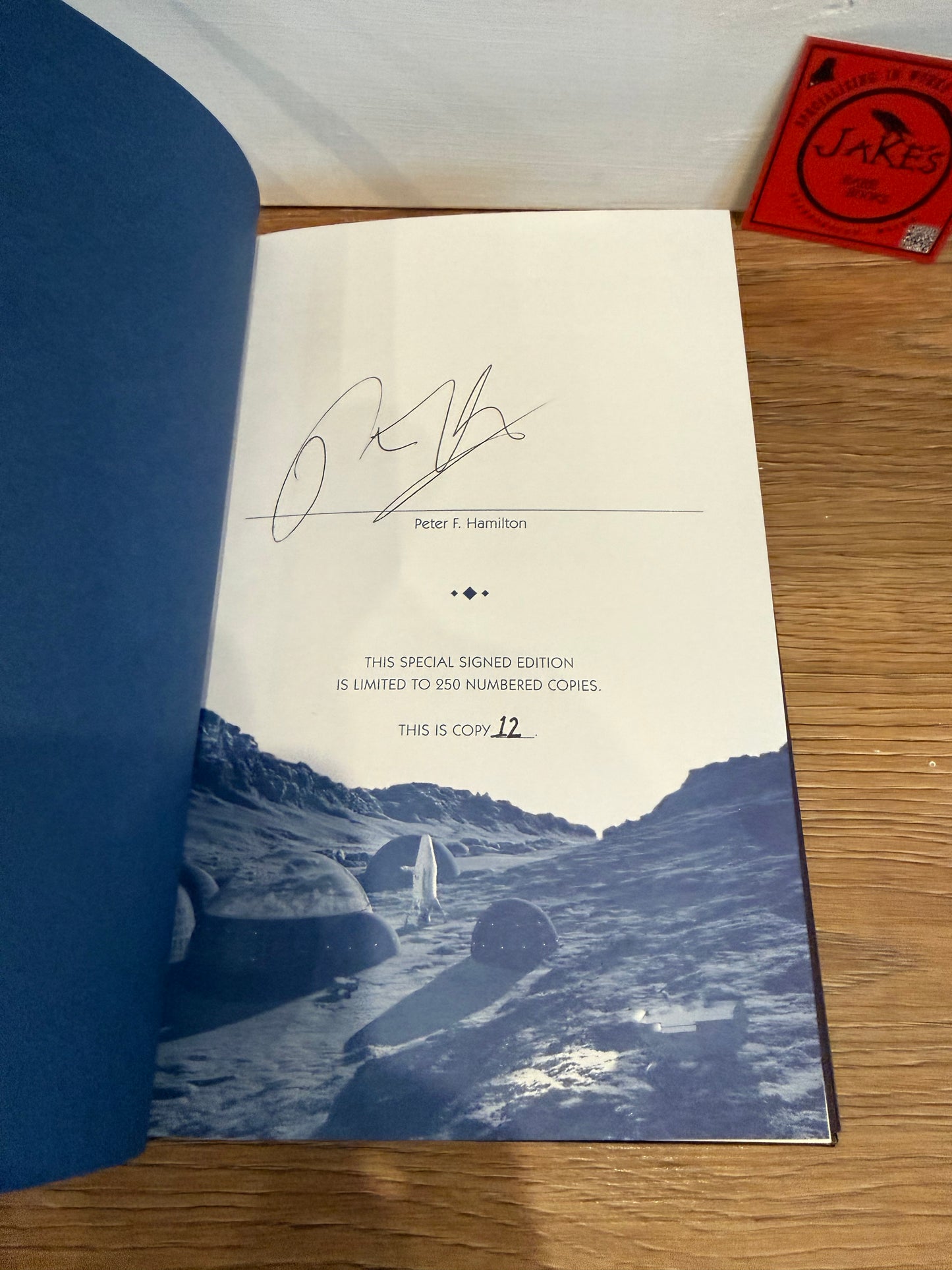 Peter F. Hamilton, Manhattan in Reverse, Signed Limited #12, Subterranean Press