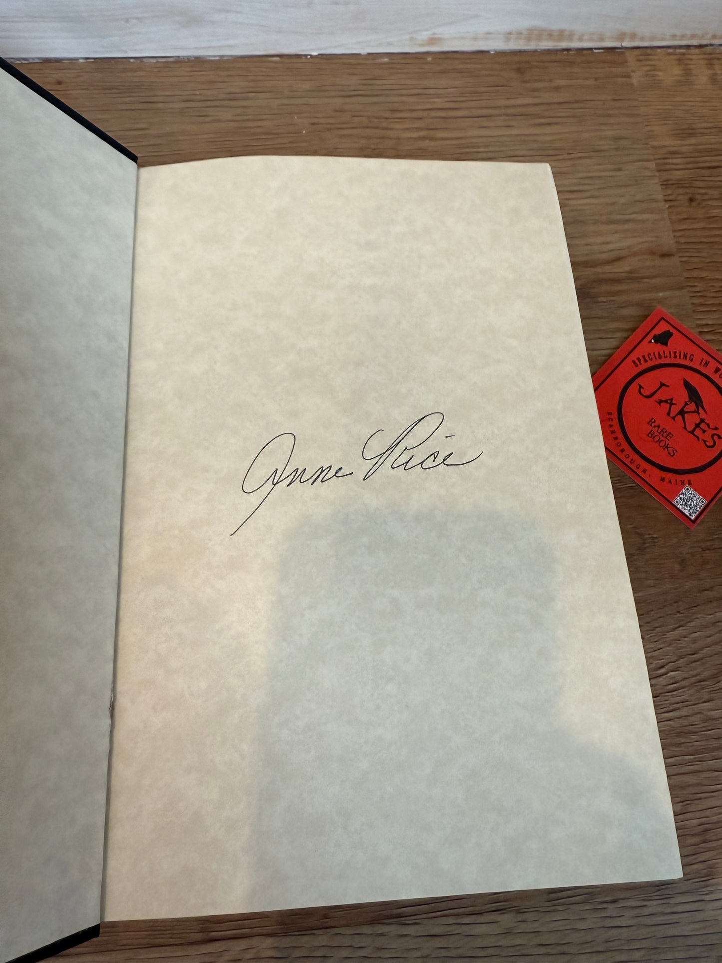 Anne Rice, Vampire Chronicles, SIGNED Boxed Set, Knopf Publishing