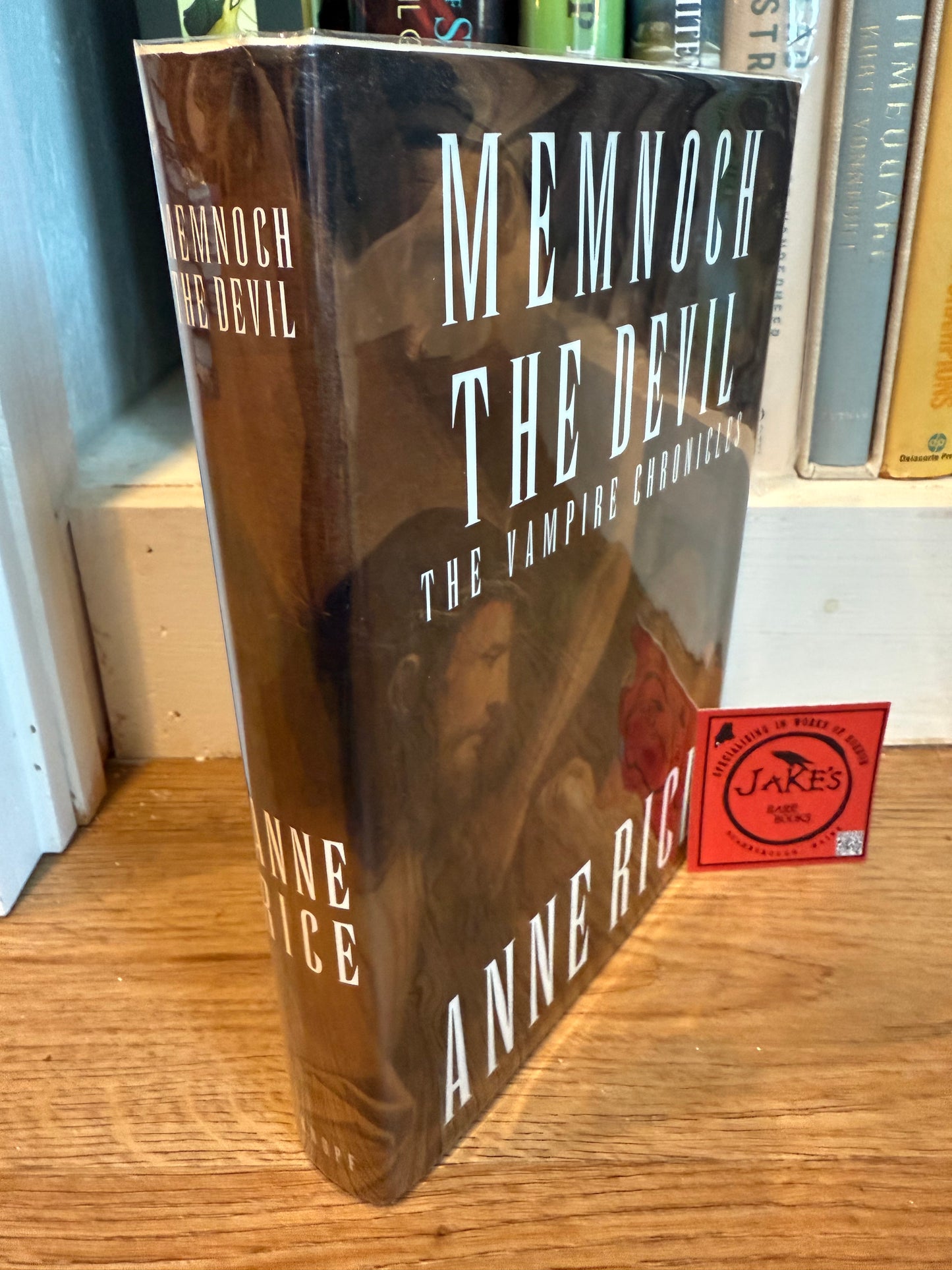 Anne Rice, Memnoch the Devil, INSCRIBED First Edition, Knopf Publishing