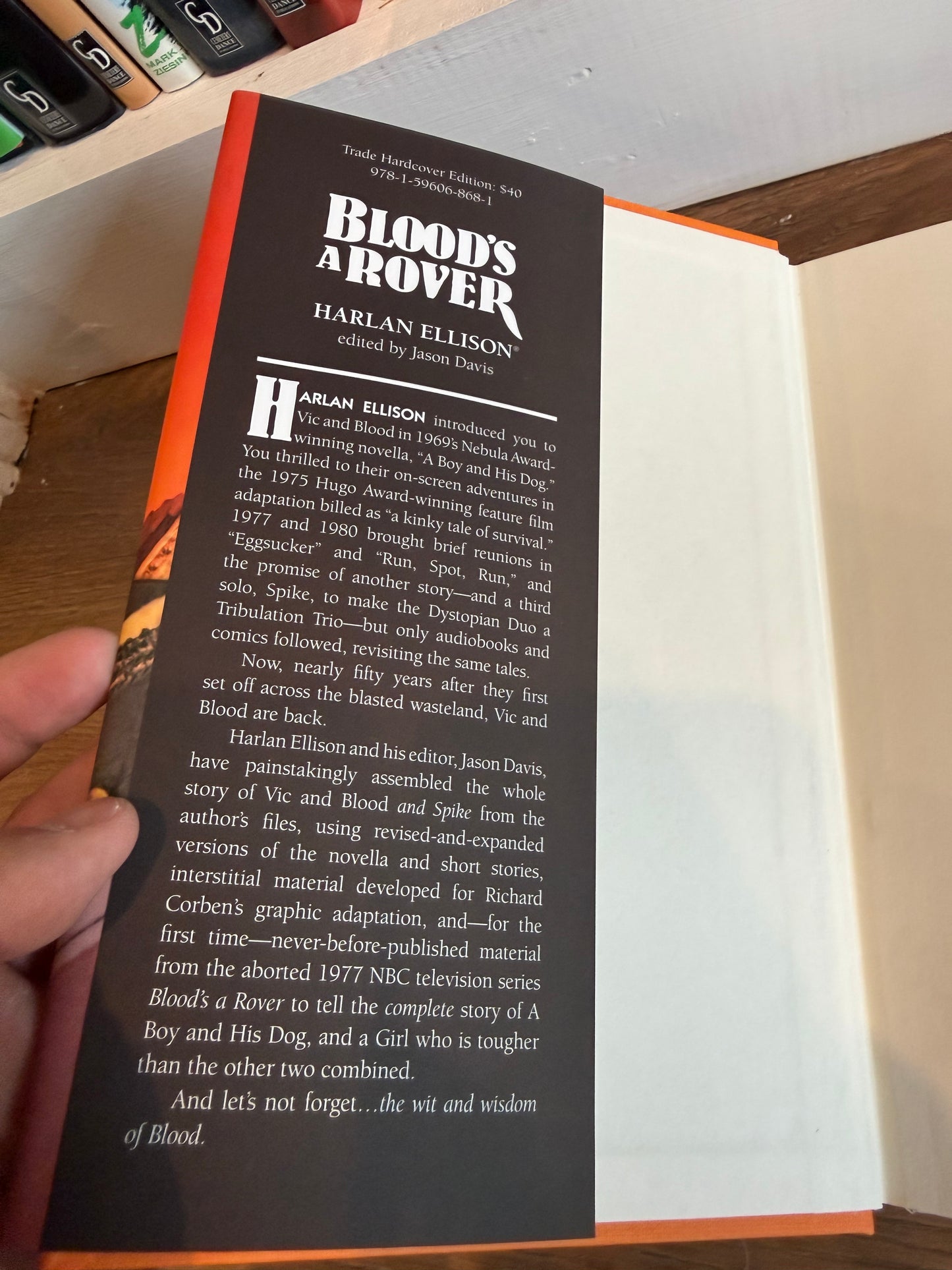 Harlan Ellison, Blood’s a Rover, Limited Edition, Camelot Books