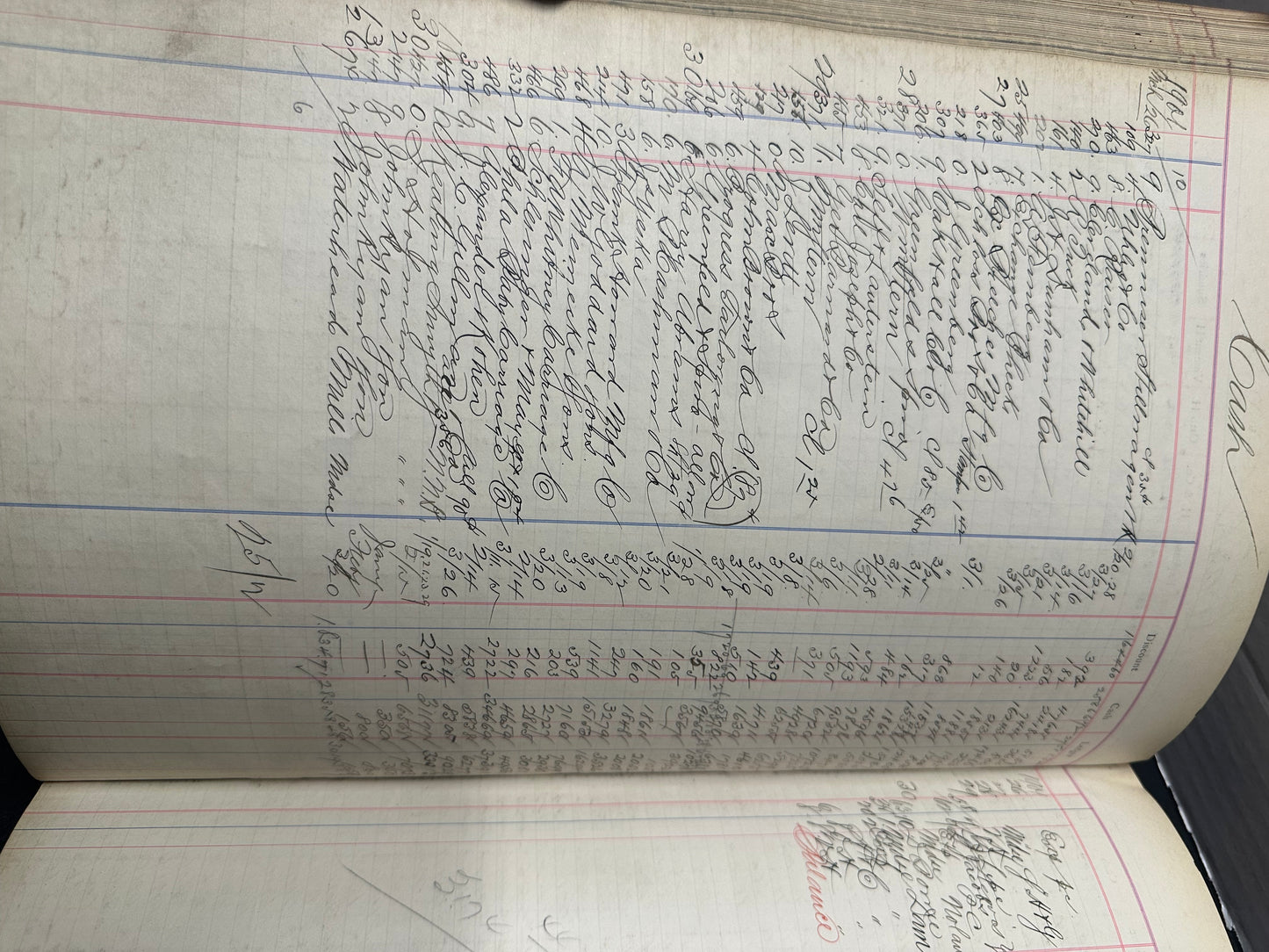 Stephen King, Salem’s Lot, Screen Used, Antique Handwritten Ledger