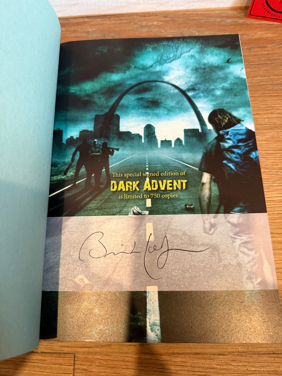 Brian Hodge, Dark Advent, Signed Limited Edition, Cemetery Dance
