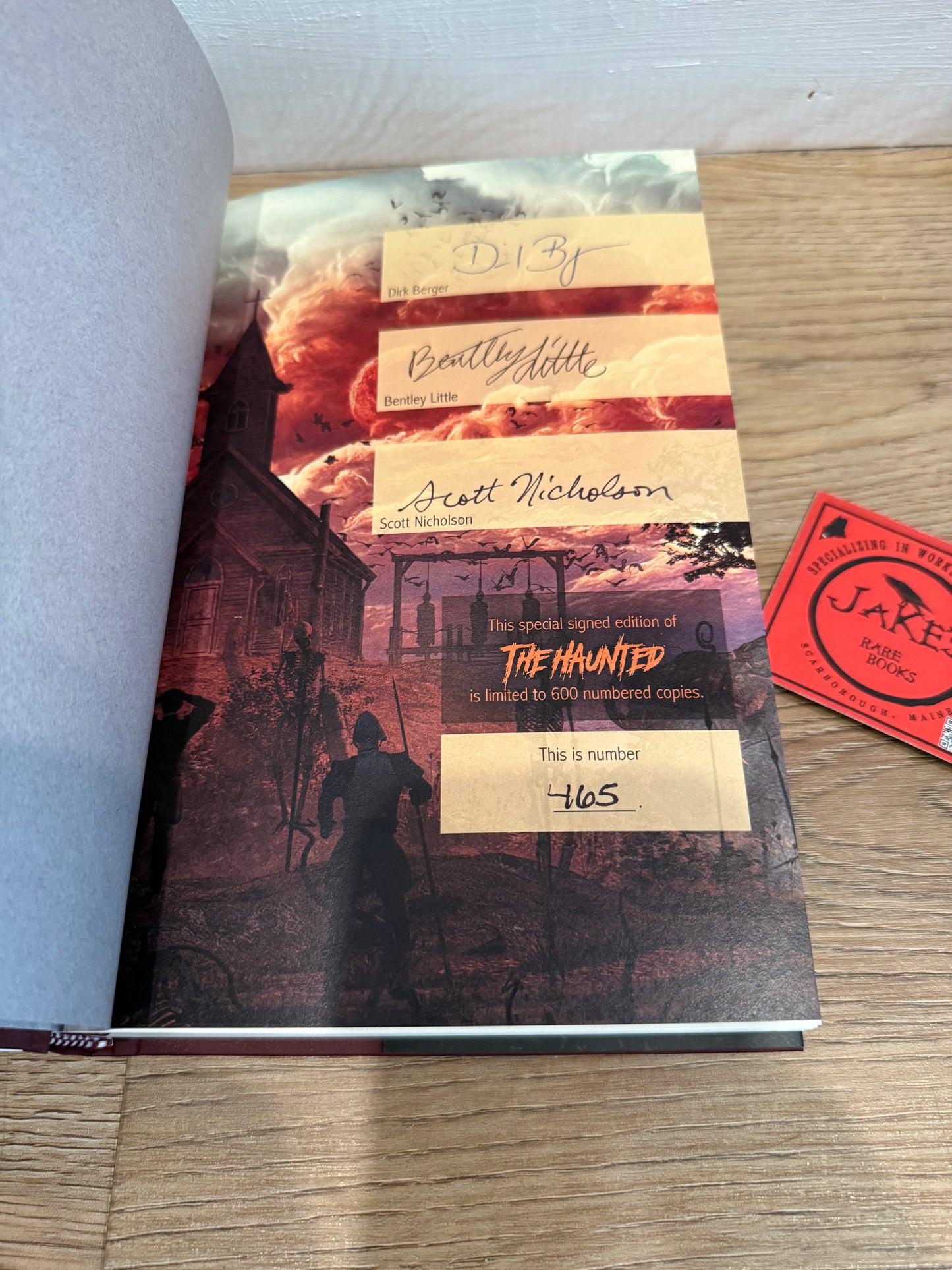 Bentley Little, The Haunted, Signed/Numbered, Lividian Publications