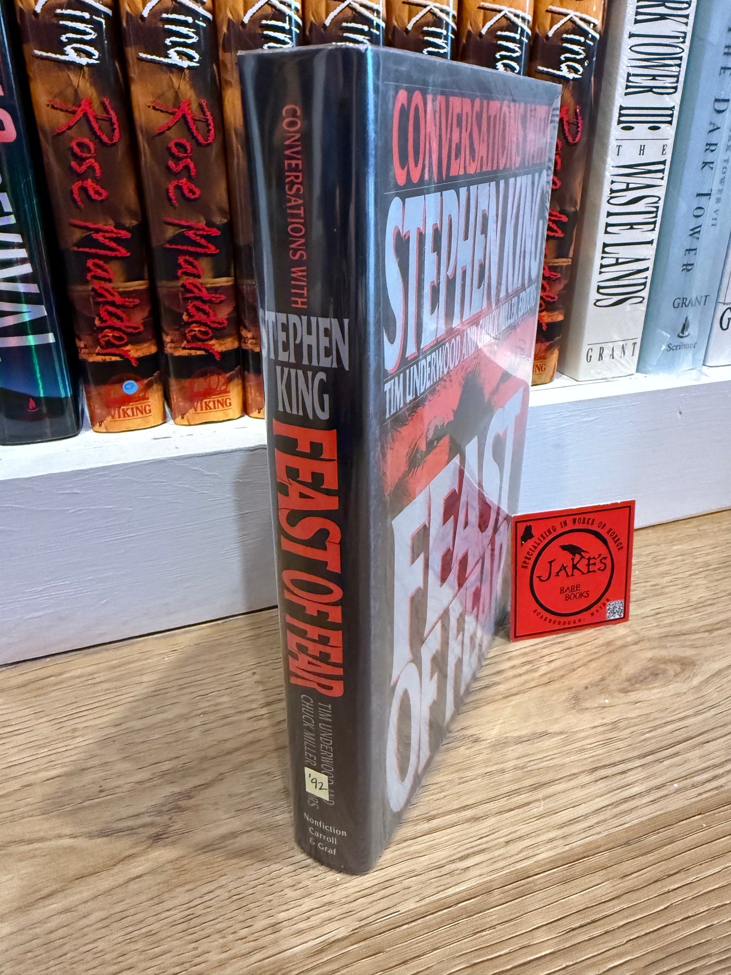 Feast of Fear: Conversations with Stephen King, First Edition