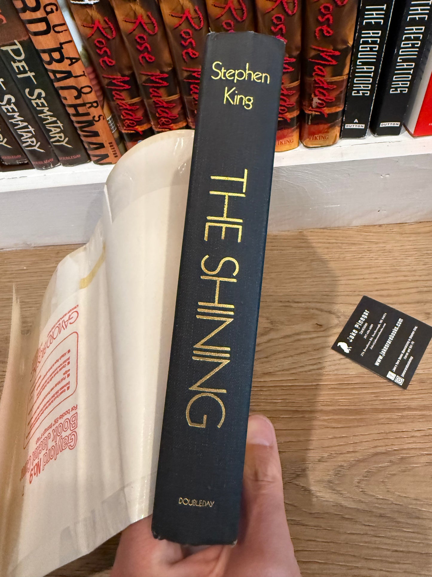 Stephen King, The Shining, First Edition, Doubleday Publishing