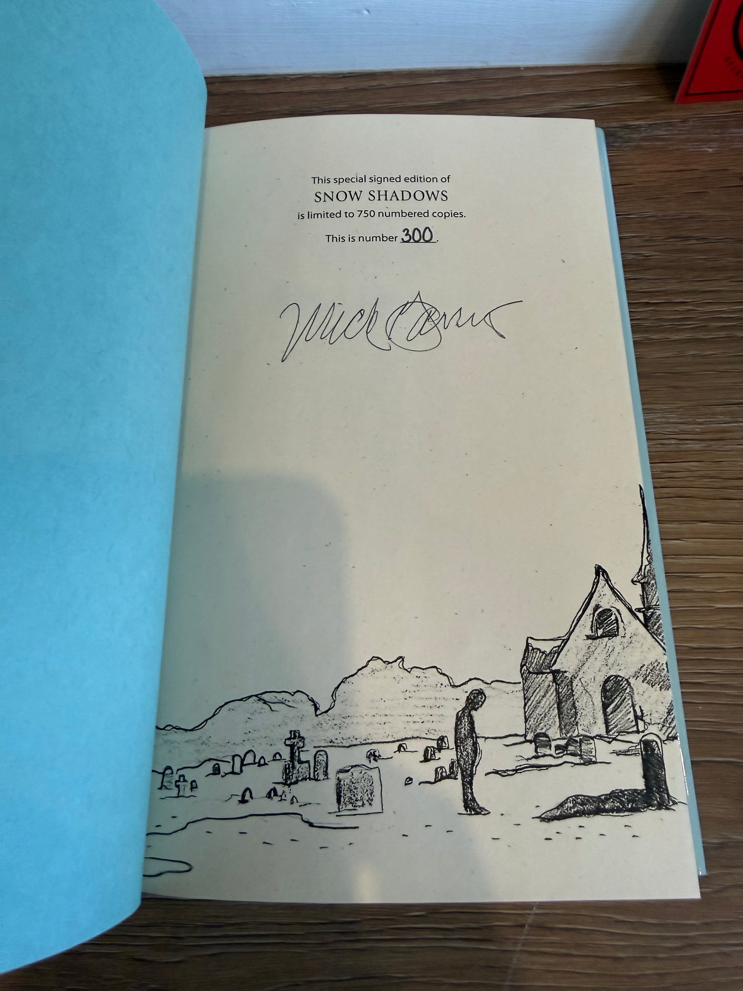 Mick Garris, Snow Shadows, Signed Limited #300, Cemetery Dance