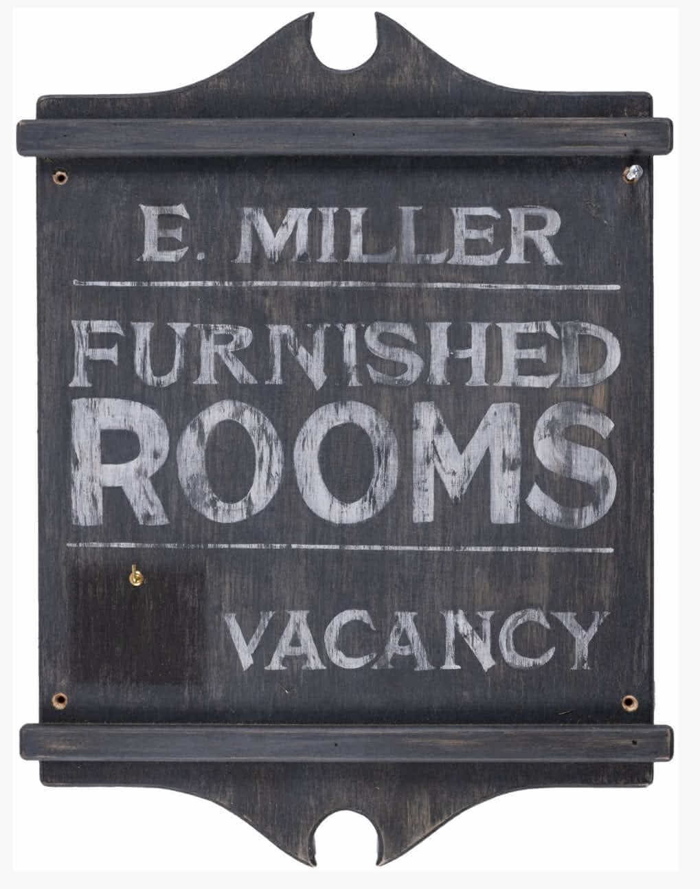 Salem’s Lot, Boarding House Wooden Sign, Screen Used, Max Production 2024