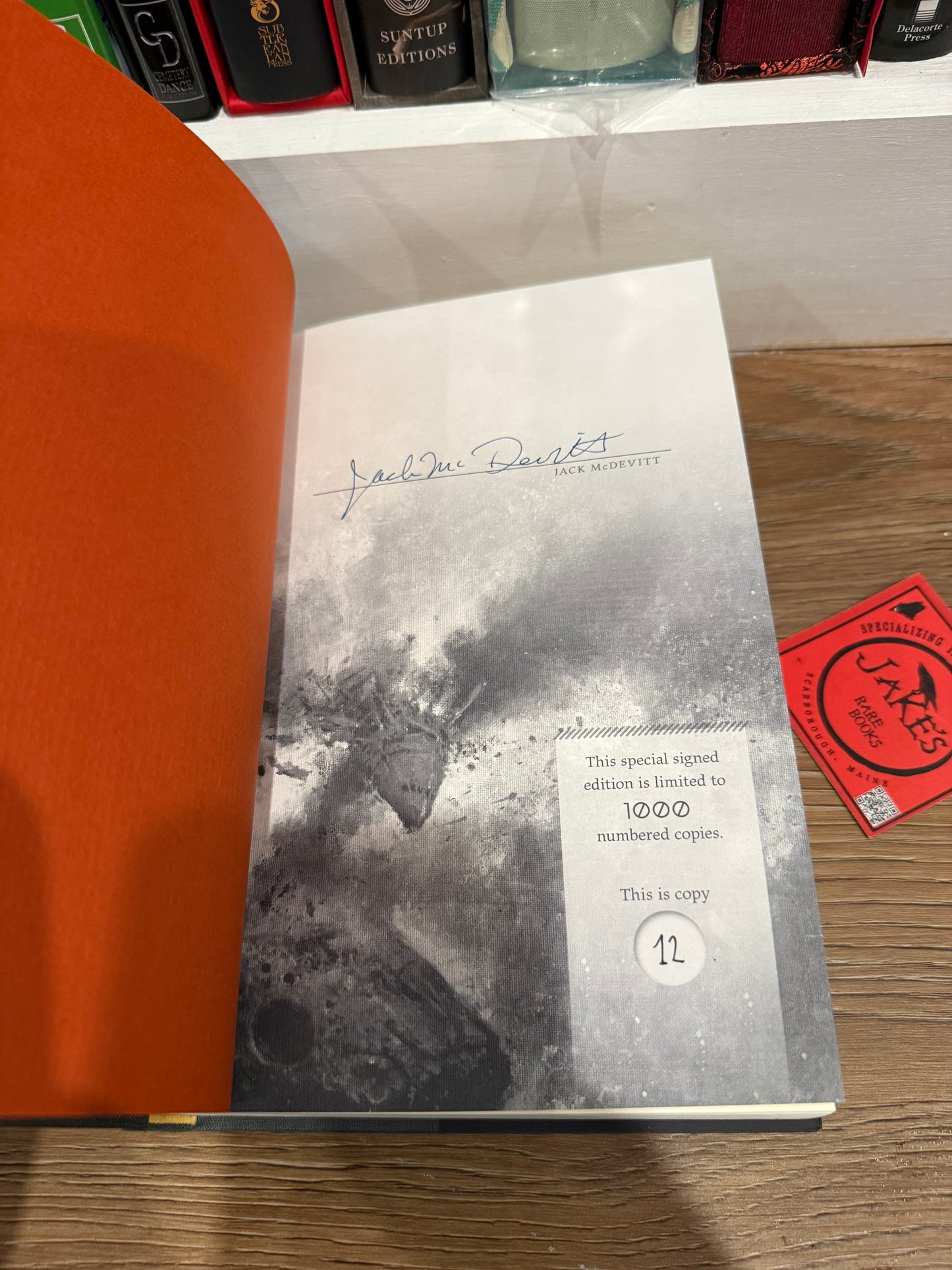 Jack McDevitt, A Voice in the Night, Signed/Limited #12, Subterranean Press