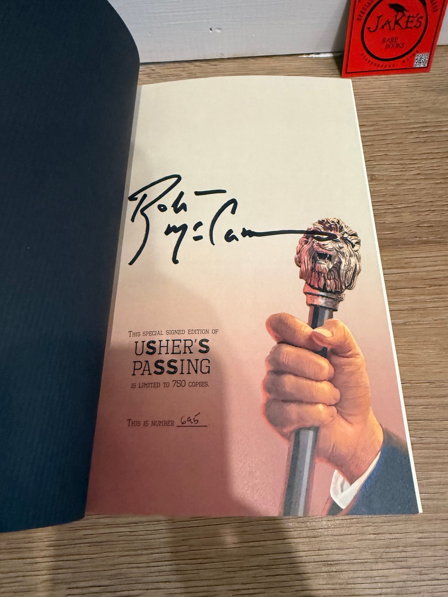 Robert McCammon, Usher’s Passing, Signed Limited #695, Cemetery Dance