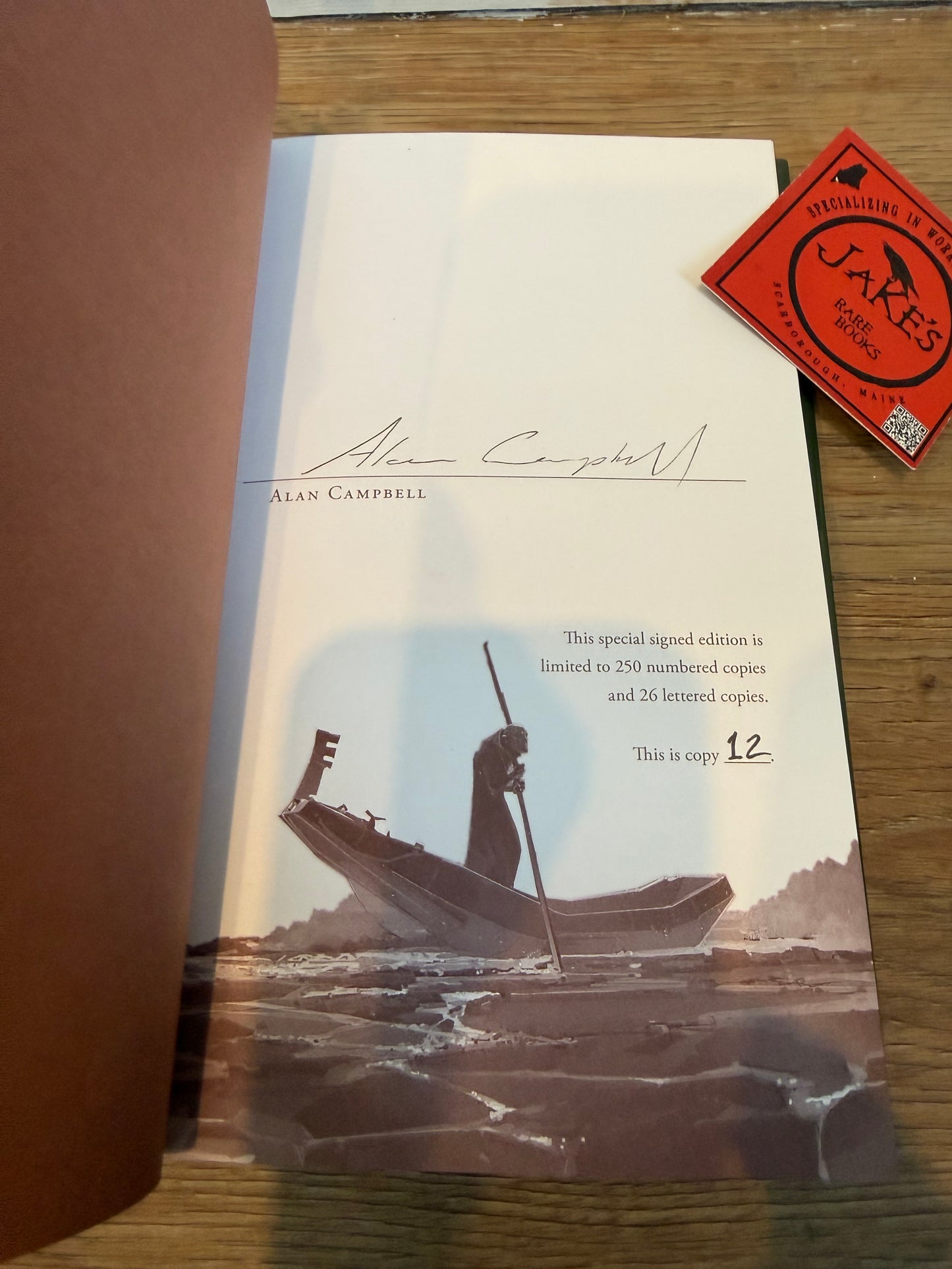 Alan Campbell, Damnation For Beginners, Signed/Limited #12, Subterranean Press