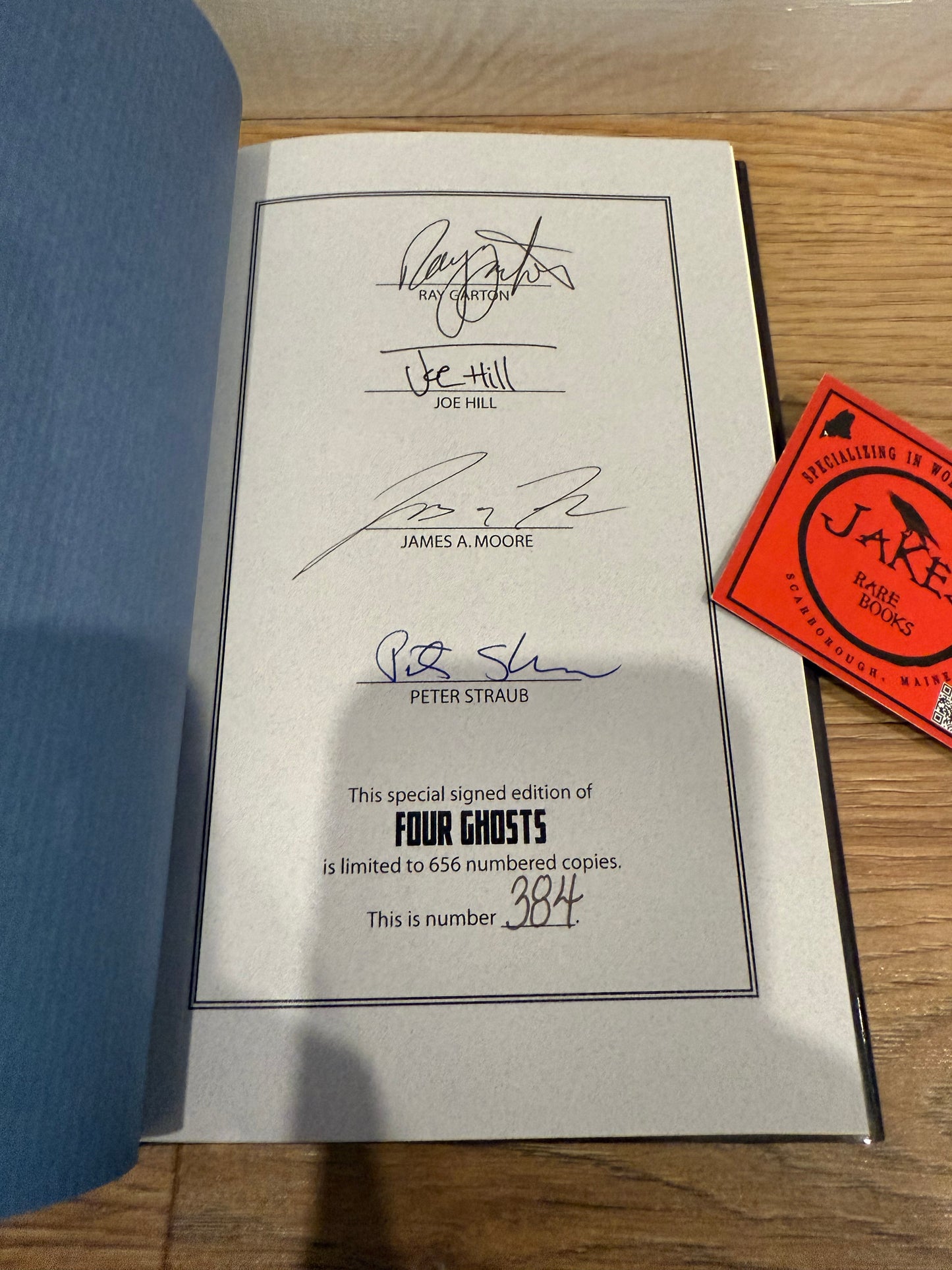 Four Ghosts, Signed/Limited #384, Cemetery Dance Publishing