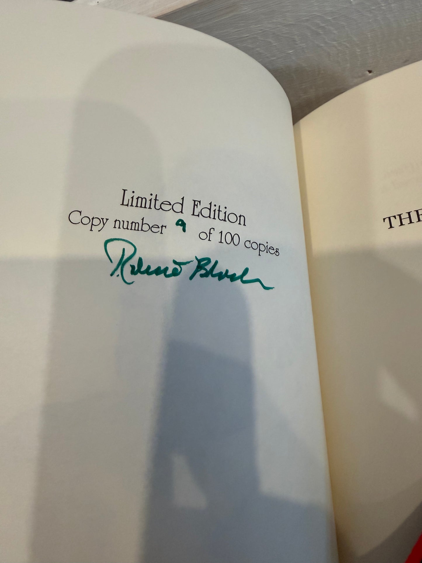 Robert Bloch, The Early Fears, Signed/Limited #9, Fedogen and Bremer