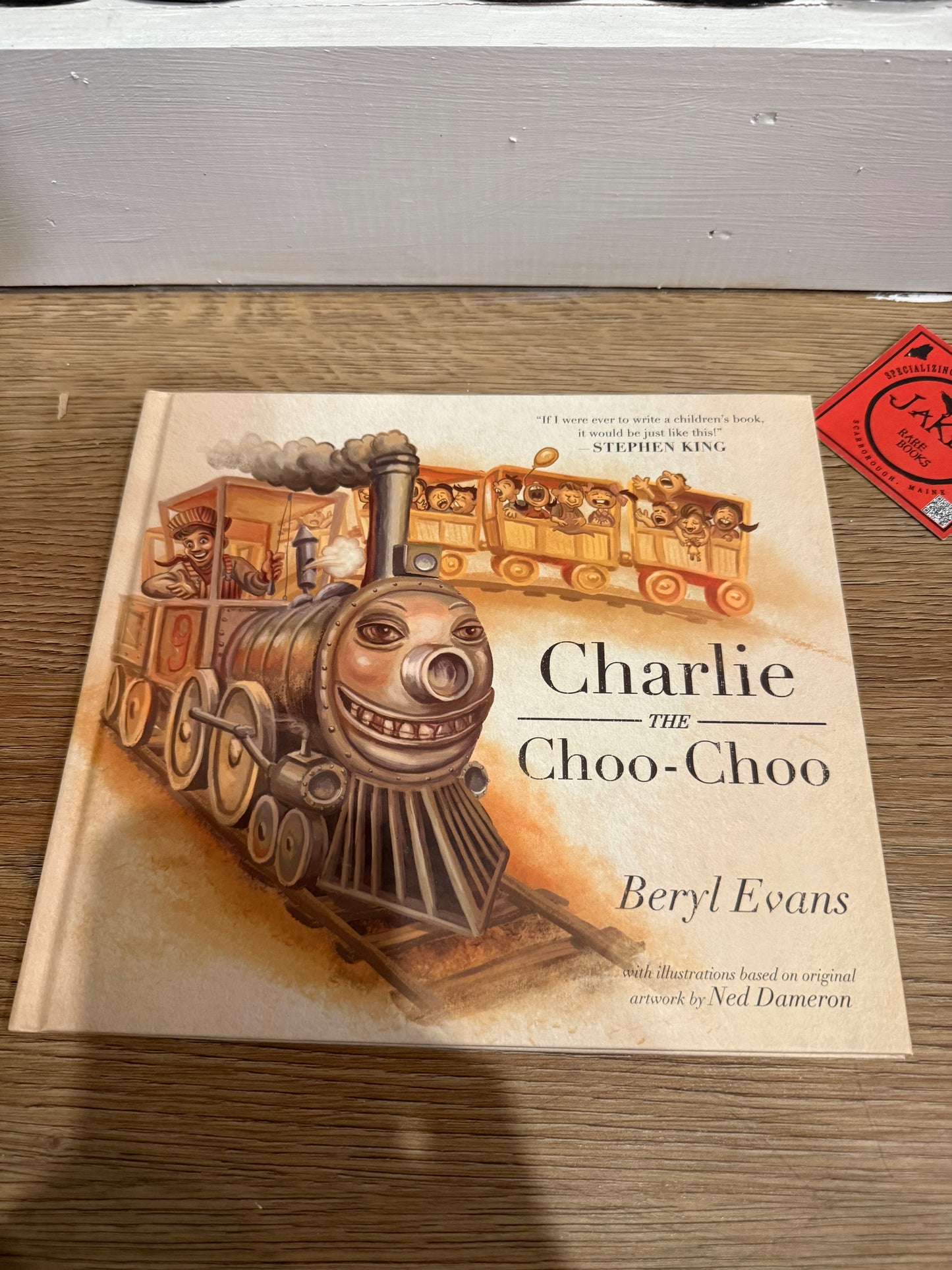 Stephen King (writing as Beryl Evans), Charlie the Choo Choo, First Edition, Simon and Schuster