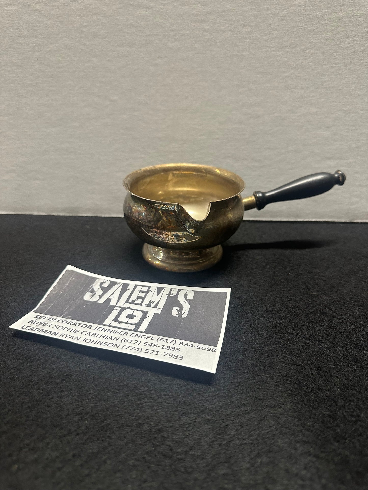 Stephen King, Salem’s Lot Production Used, Antique Pan