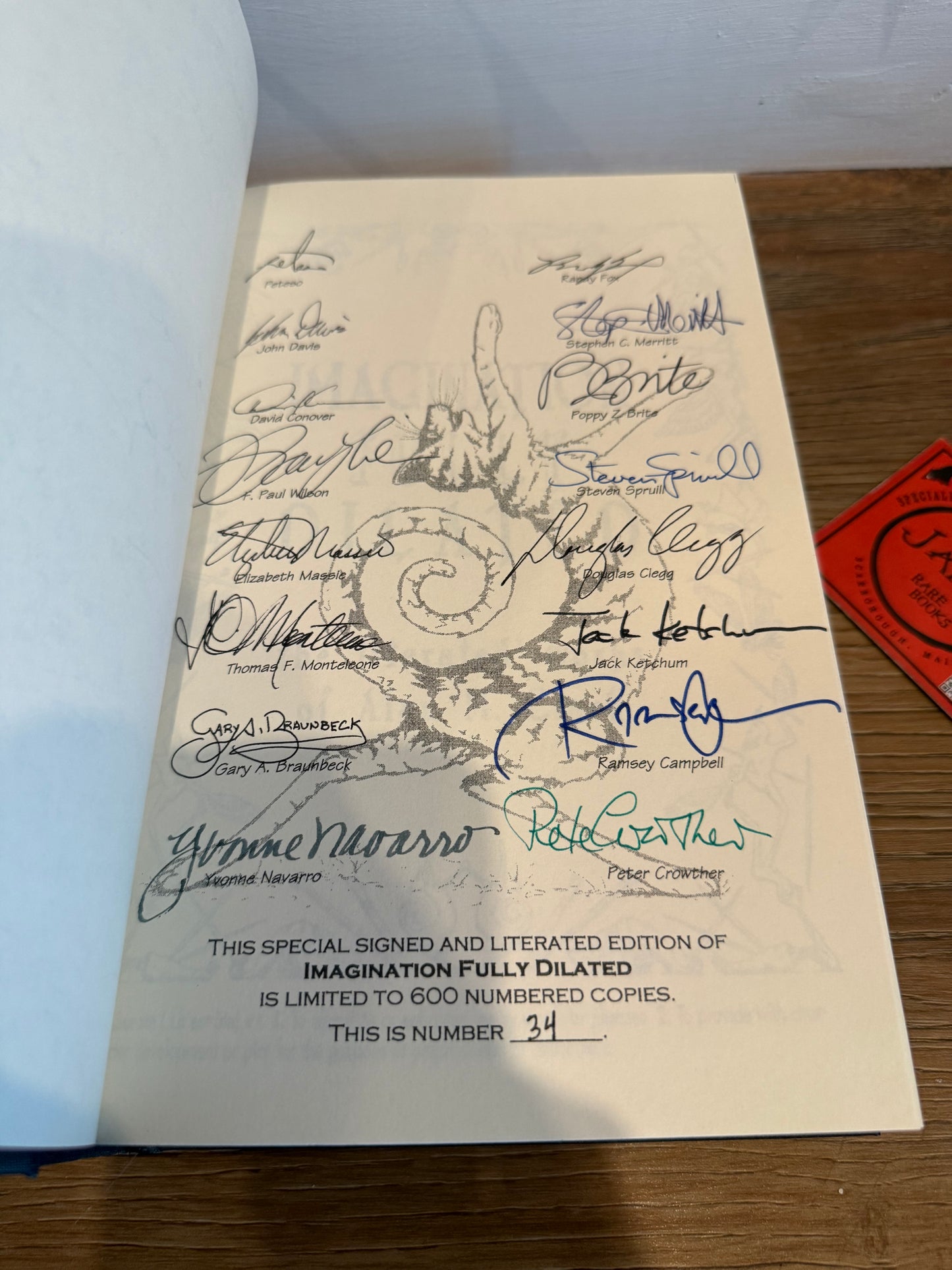 Imagination Fully Dilated, Signed/Limited #34, Cemetery Dance