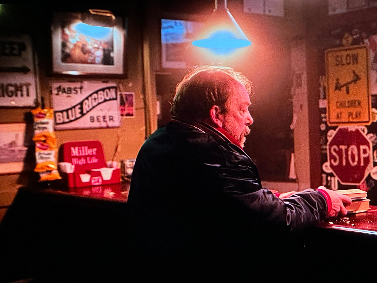 Stephen King, Salem’s Lot, Screen Used, Vintage Miller High Life Napkin/Straw Holder