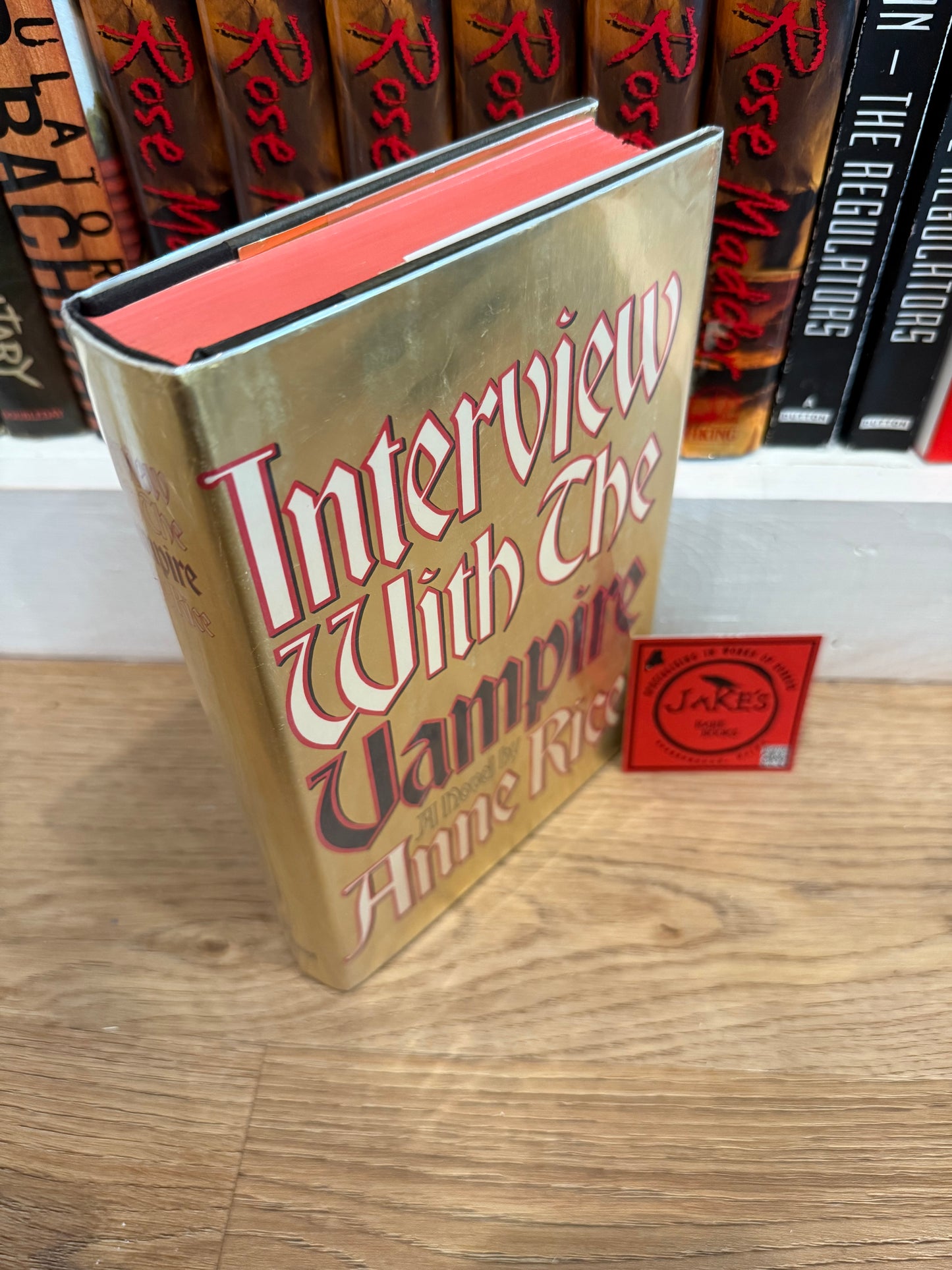 Anne Rice, Interview With a Vampire, First Edition SIGNED, Knopf Publishing