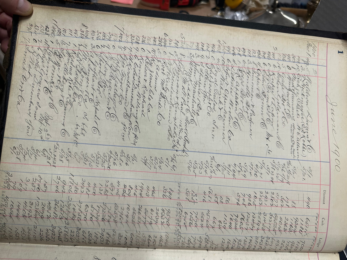 Stephen King, Salem’s Lot, Screen Used, Antique Handwritten Ledger