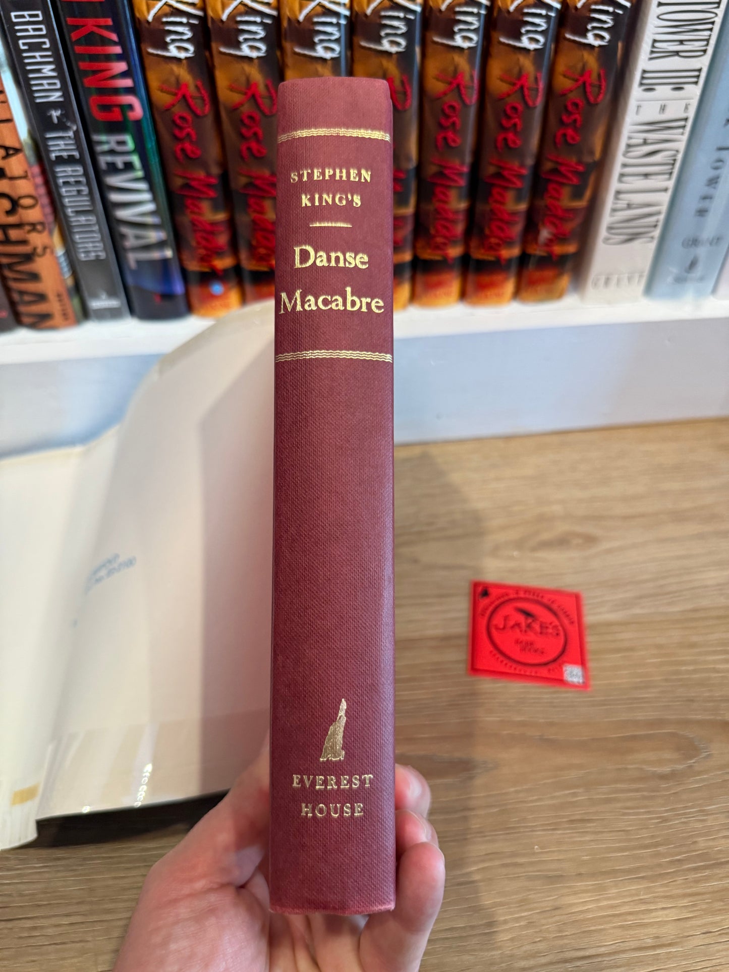 Stephen King, Danse Macabre, First Edition, INSCRIBED