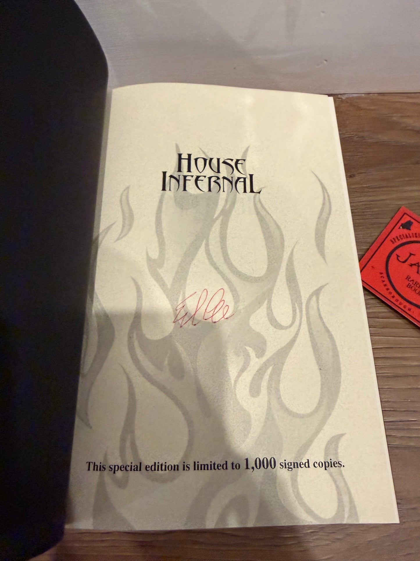 Edward Lee, House Infernal, Signed/Limited, Cemetery Dance