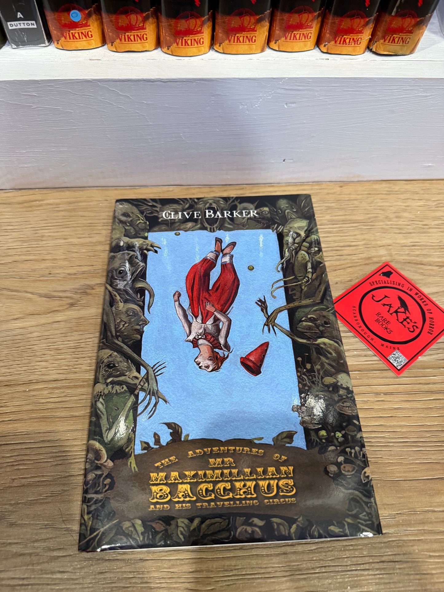 Clive Barker, The Adventures of Mr. Maximillian Bacchus, Signed/Limited #153, Bad Moon Books