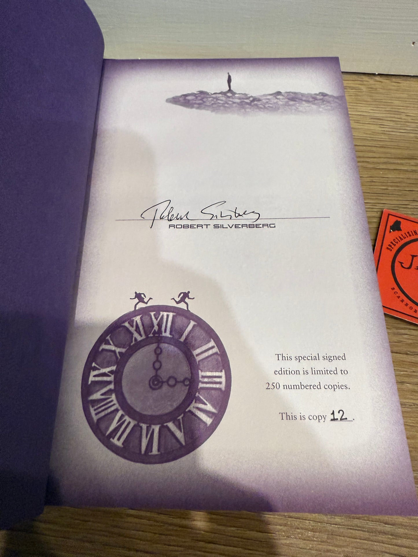 Robert Silverberg, Times Three, Signed/Limited #12, Subterranean Press