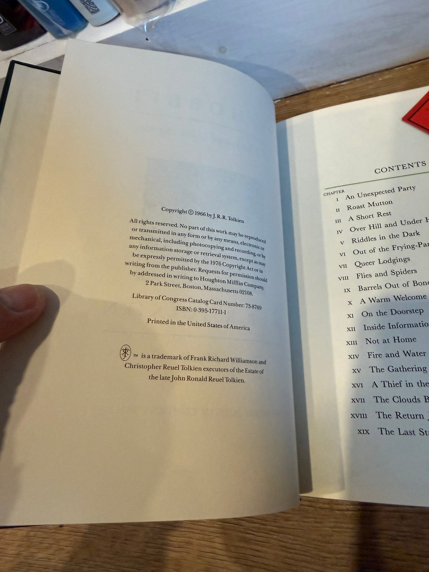 J.R.R. Tolkien, The Hobbit, Deluxe Collectors’s Edition, Houghton and Mifflin