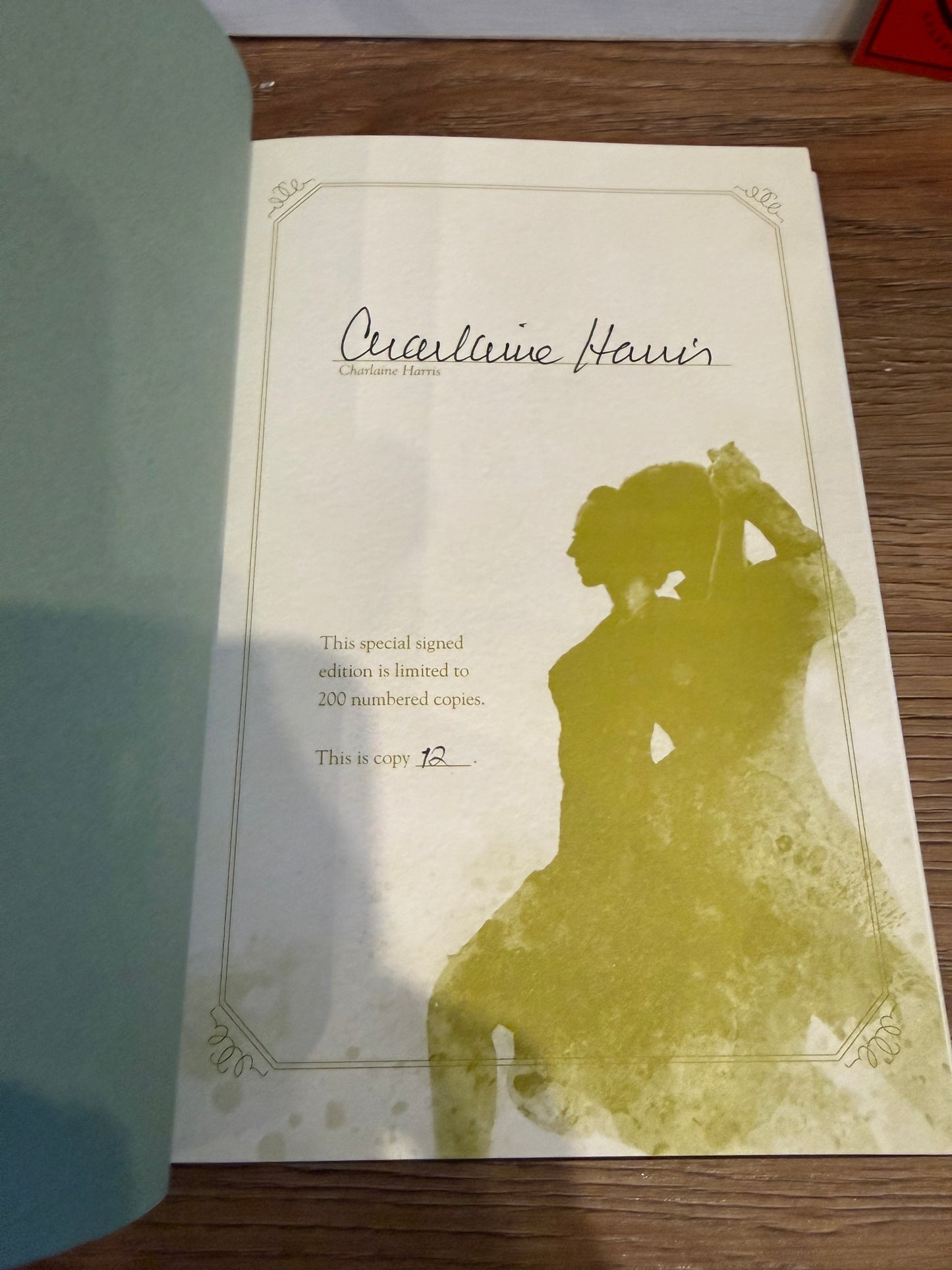 Charlaine Harris, Dancers in the Dark, Signed Limited #12, Subterranean Press