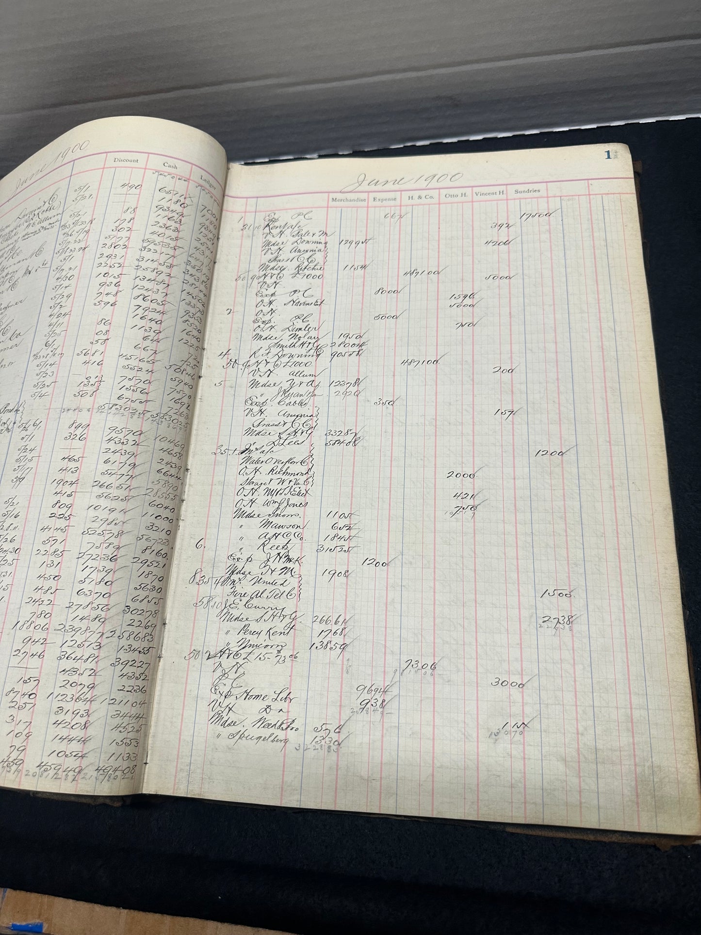 Stephen King, Salem’s Lot, Screen Used, Antique Handwritten Ledger