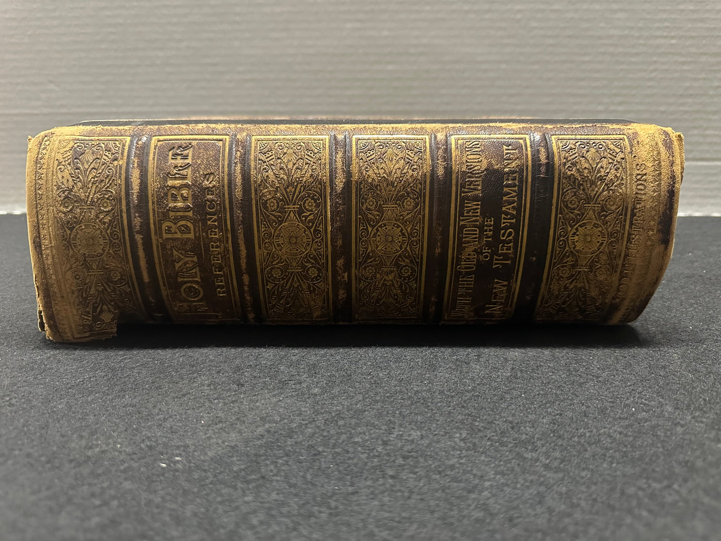 Stephen King, Salem’s Lot, Production Used Antique Bible, With Hand Drawings