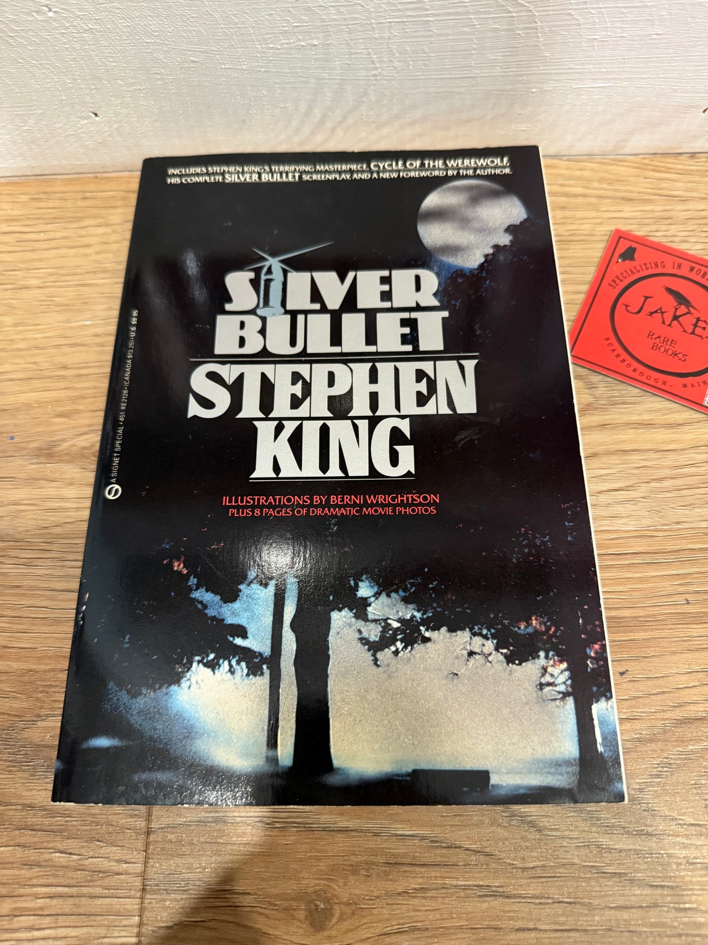 Stephen King, Silver Bullet, First Edition, Signet Publishing