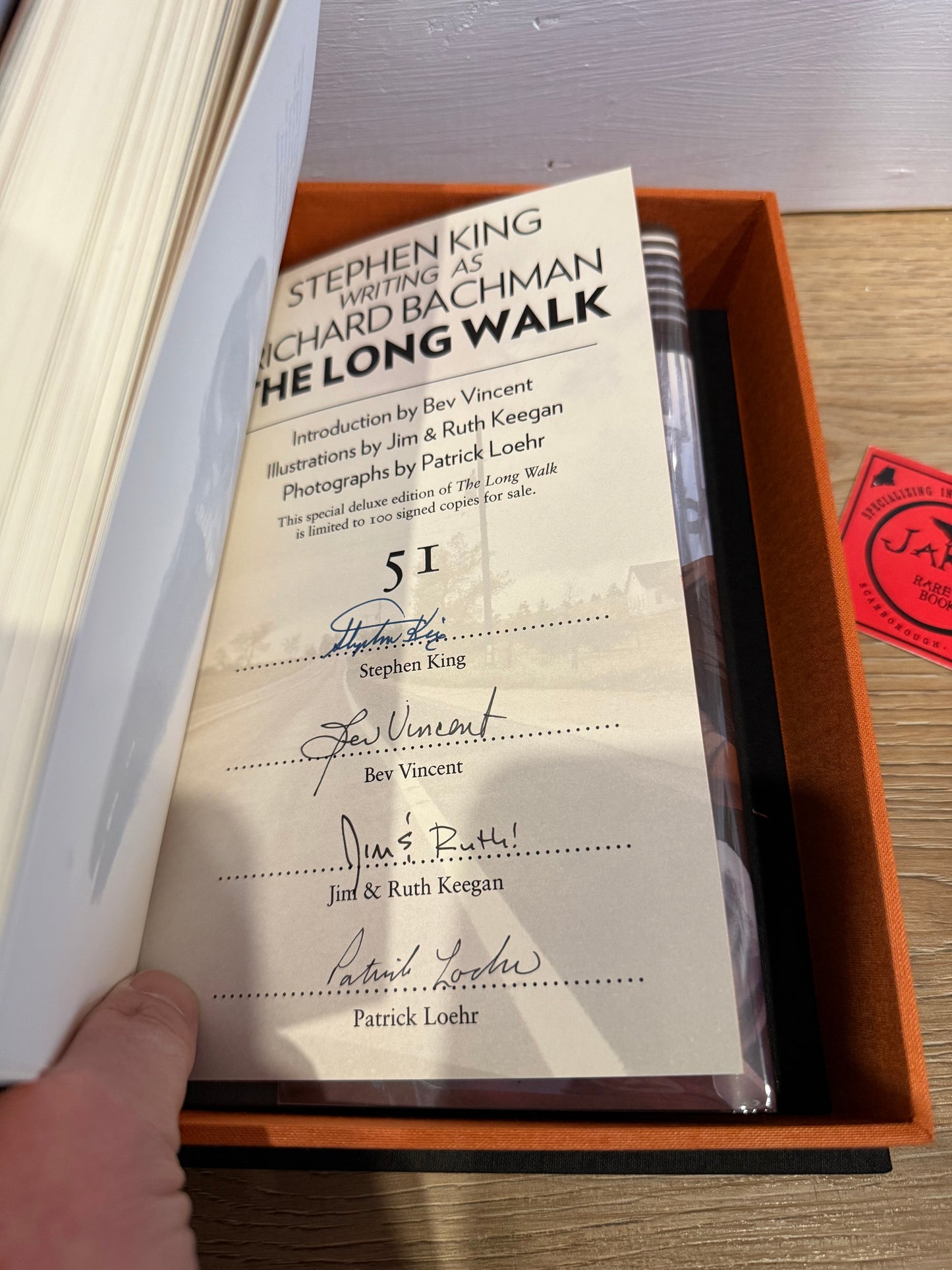 Stephen King, The Long Walk, Signed/Limited #51, Centipede Press